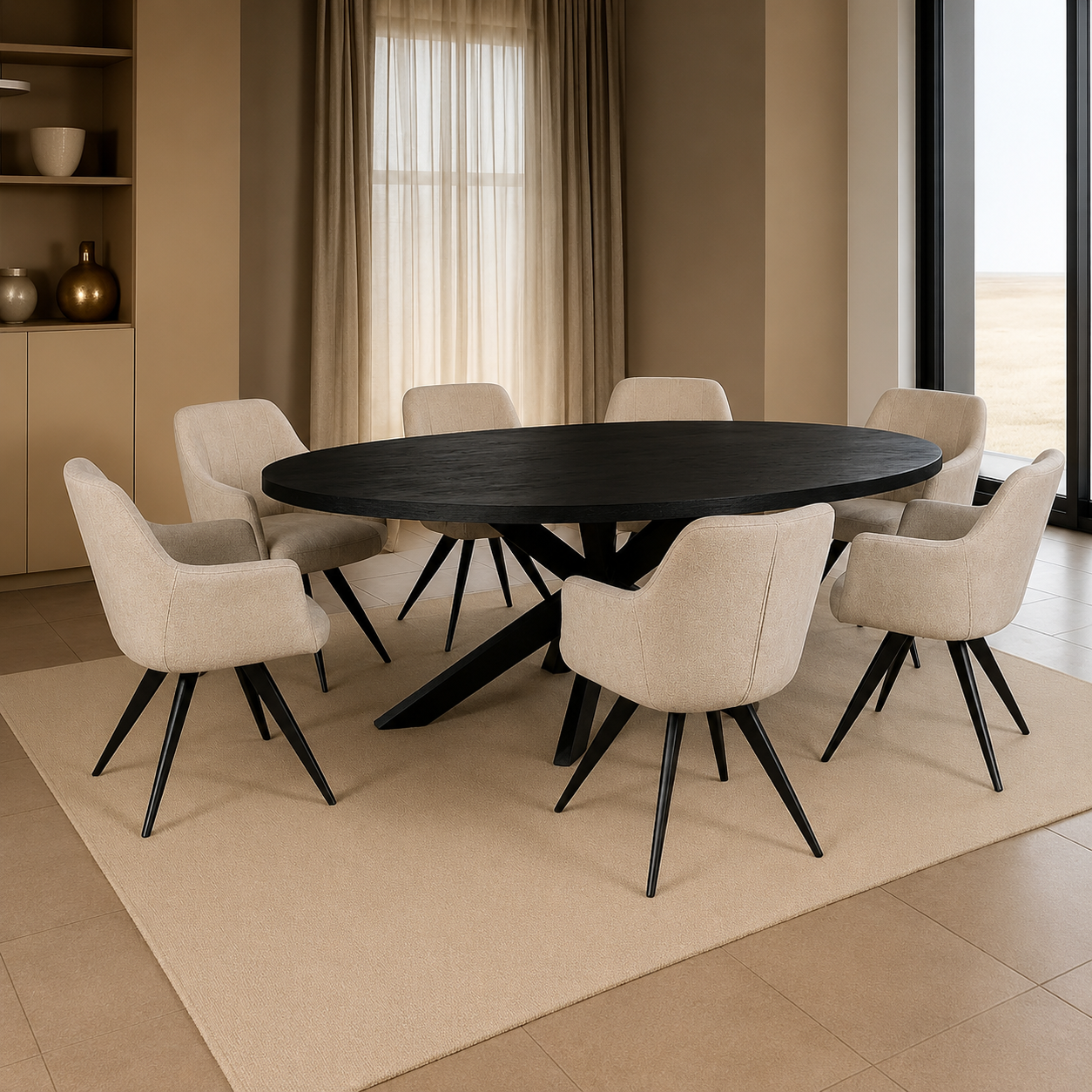 Hoeveel ruimte moet je om de eettafel houden? Alle vragen op een rij