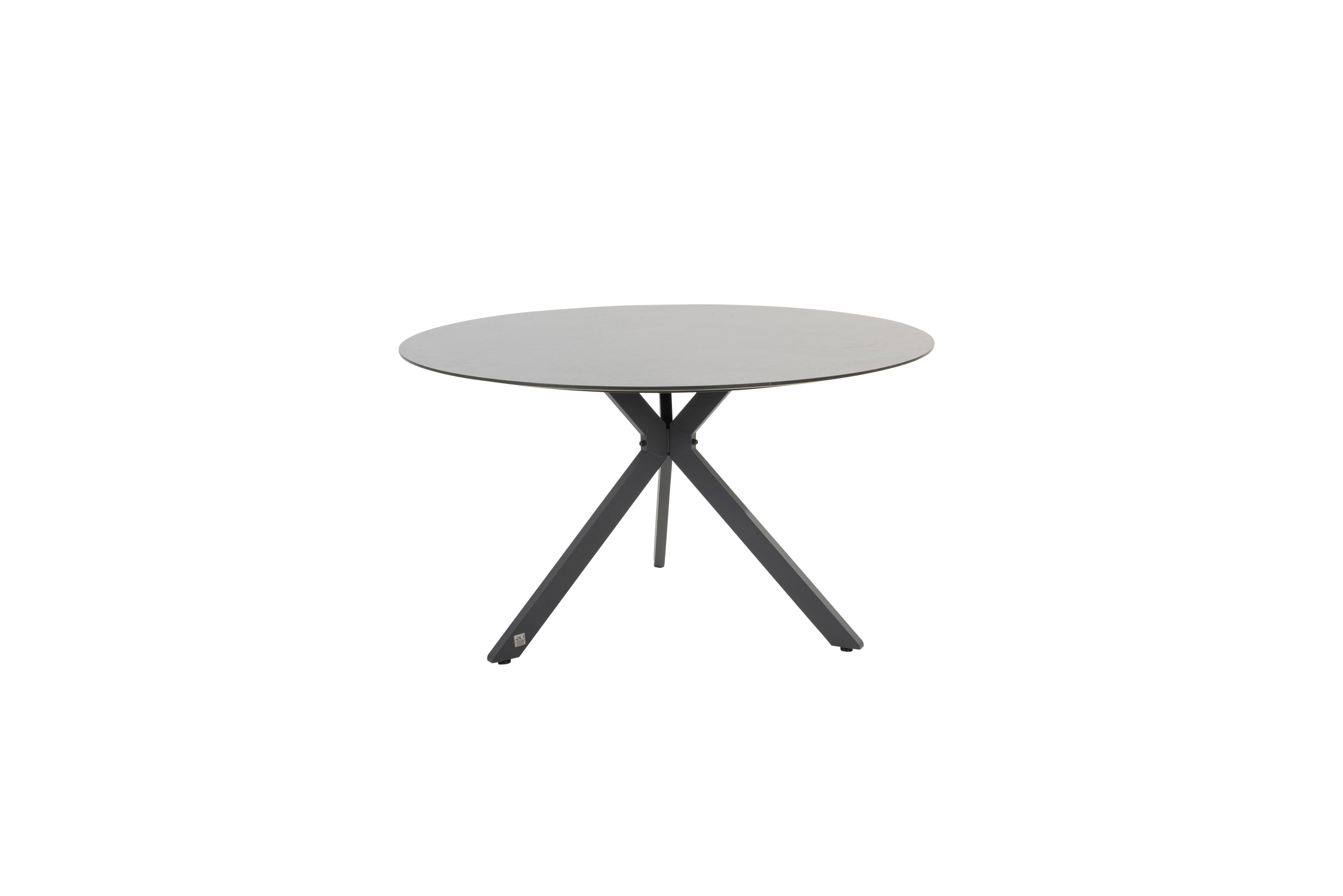 4 seasons outdoor - Locarno Tuintafel HPL Rond 130cm