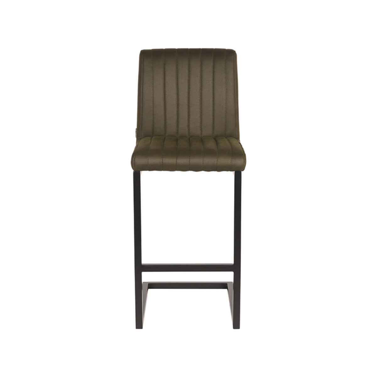 Barkruk Milo - Army green - Microfiber