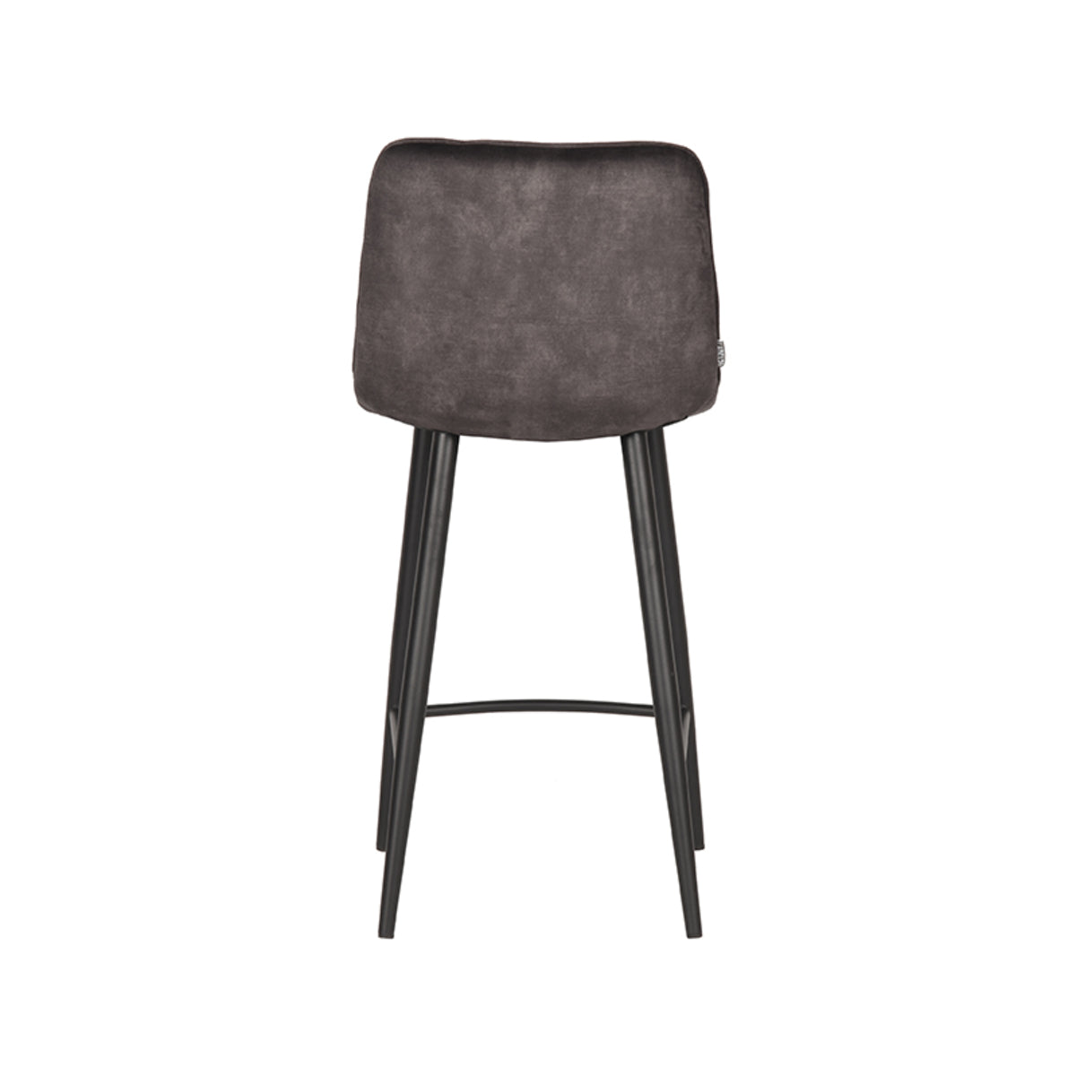 Barkruk Jelt - Antraciet - Velours