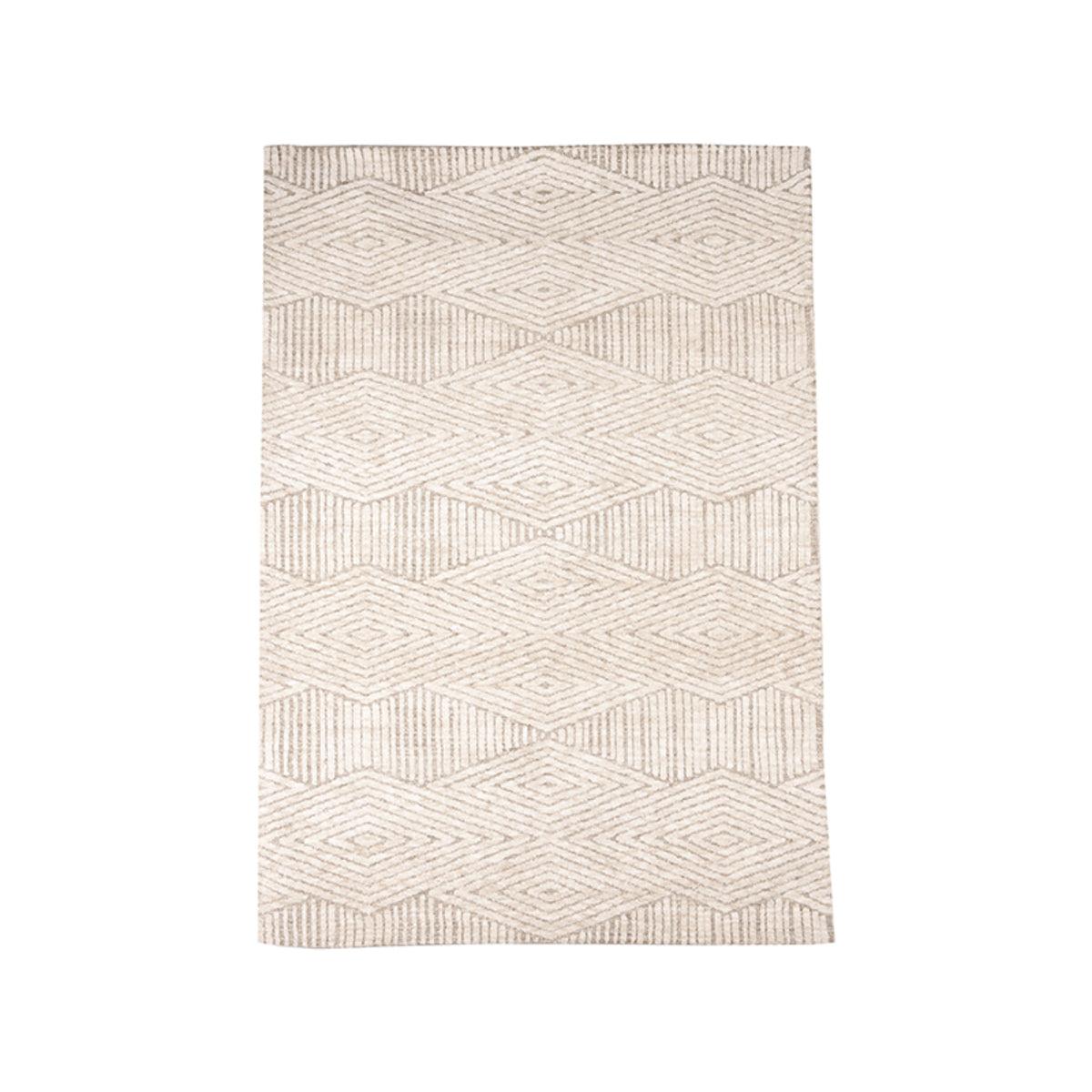 LABEL51 Vloerkleden Cosy - Taupe - Synthetisch - 160x230 cm