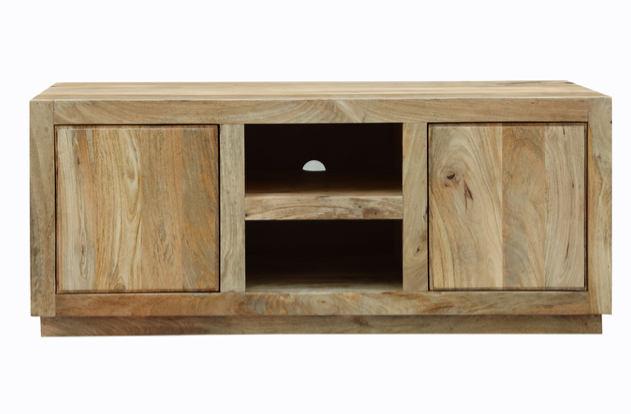 Tv-meubel Cannes – 120 cm – Naturel – Mangohout