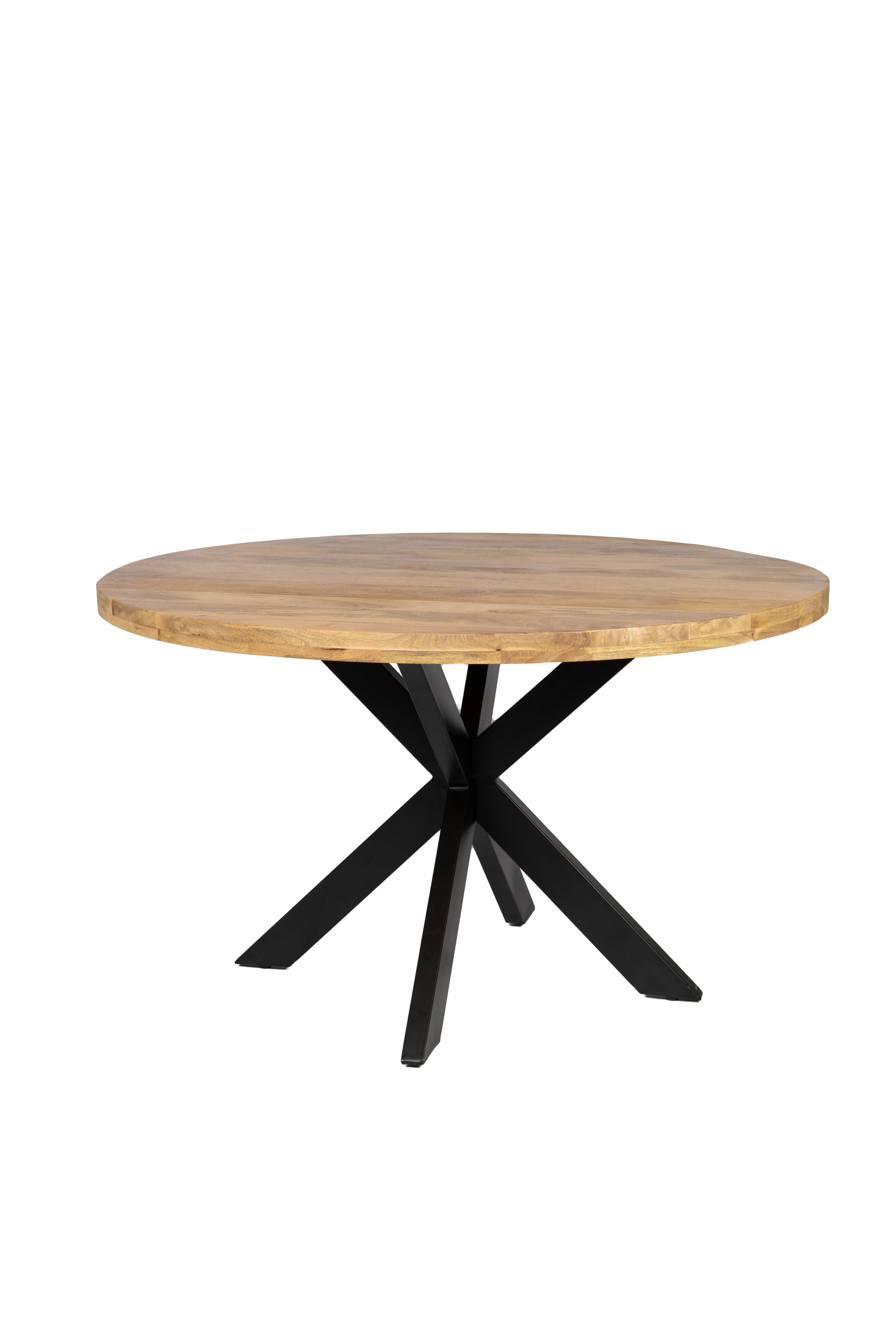 Combi Deal Naturel Ronde Eettafel + 4 Naturel St tropez Draaistoelen
