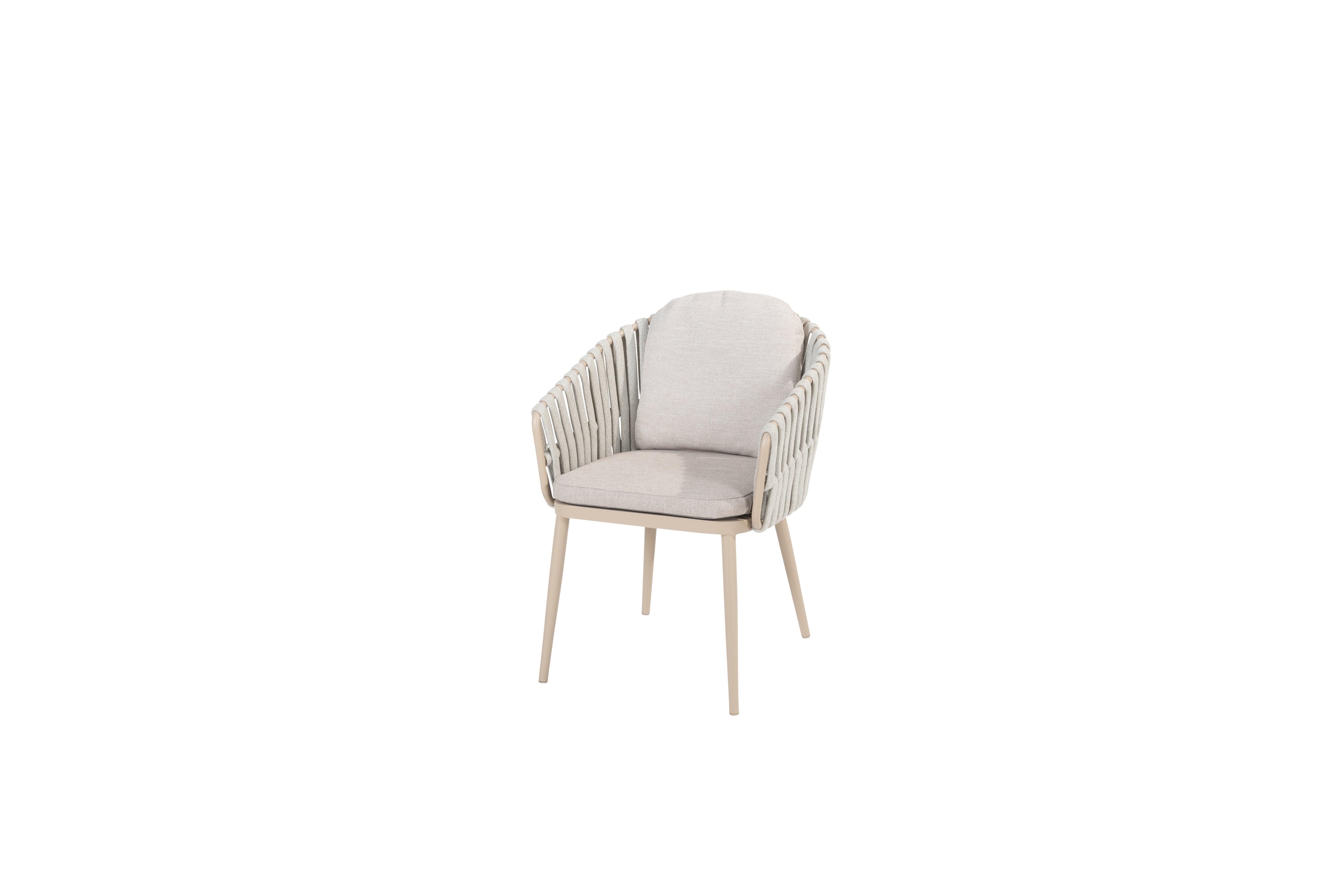 4 Seasons Outdoor Eva Tuinstoel Latte 2 stuks