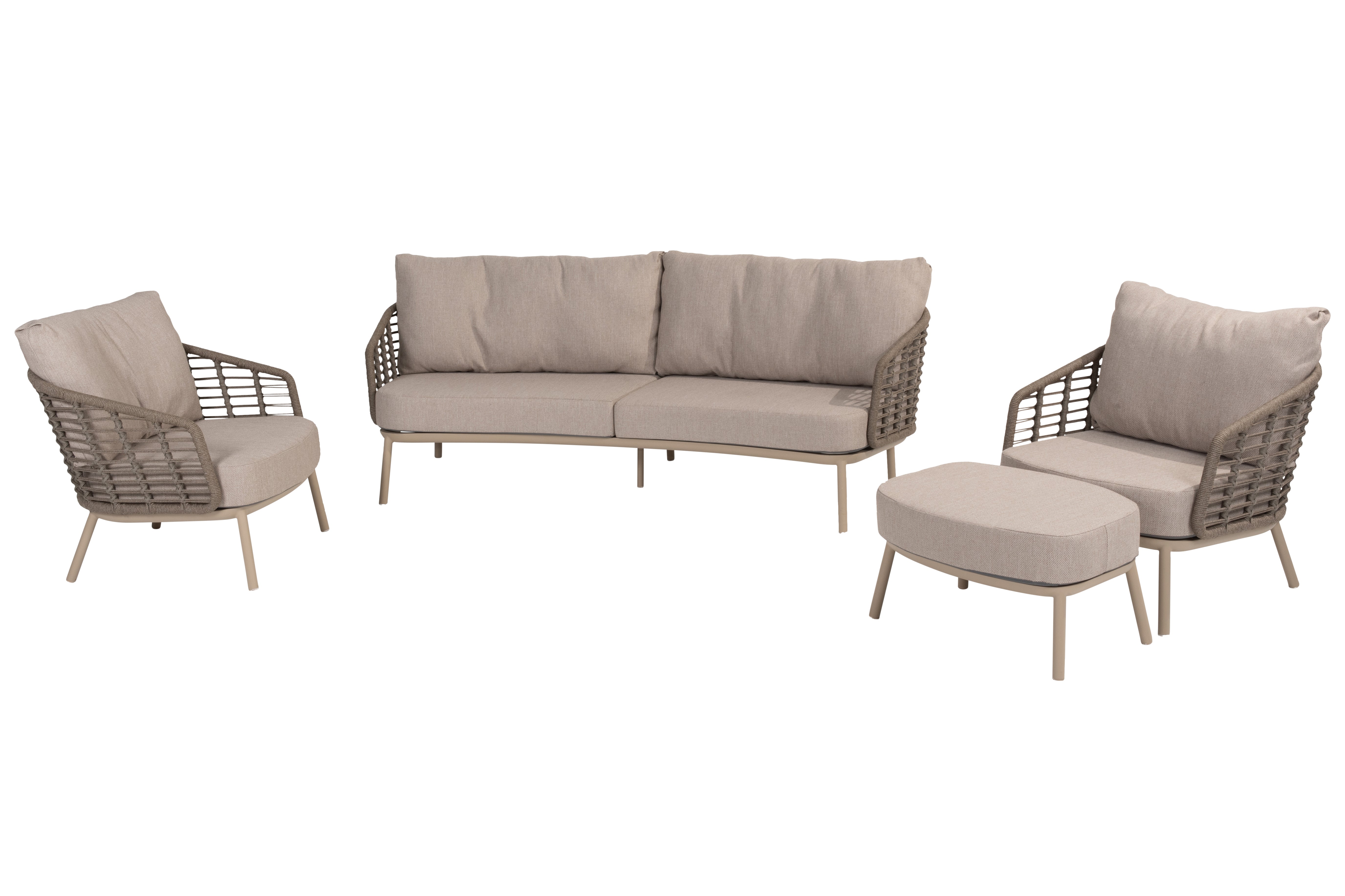 4Seasons Outdoor - Pulgia loungeset Latte/Taupe