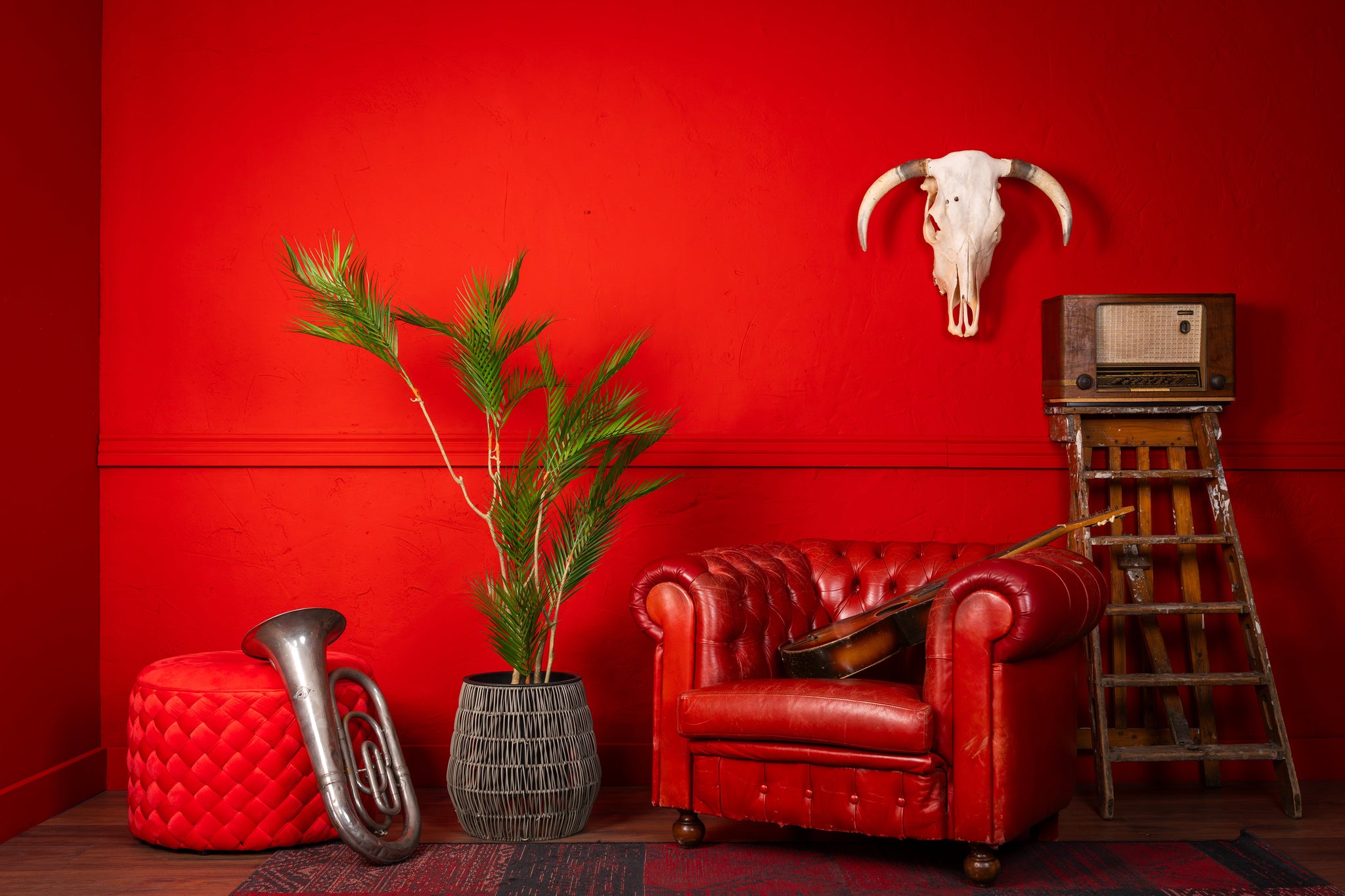 Tropische Areca palm kunstplant 140 cm