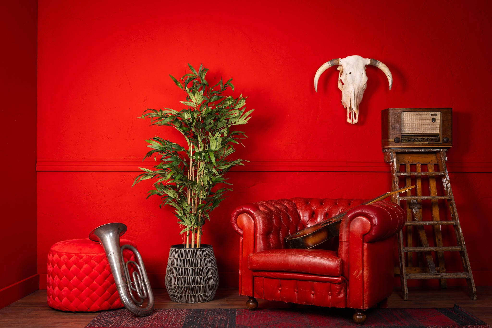 Bamboe Japanese kunstplant 140cm