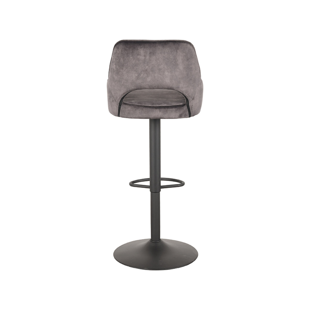 Barkruk Fer - Antraciet - Velours