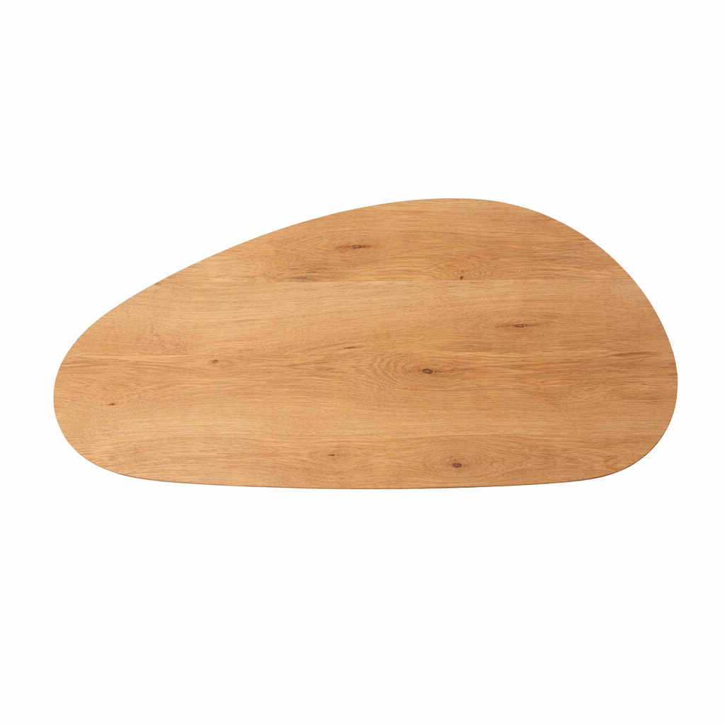 Eettafel Organisch – 200 cm – Naturel – Mangohout