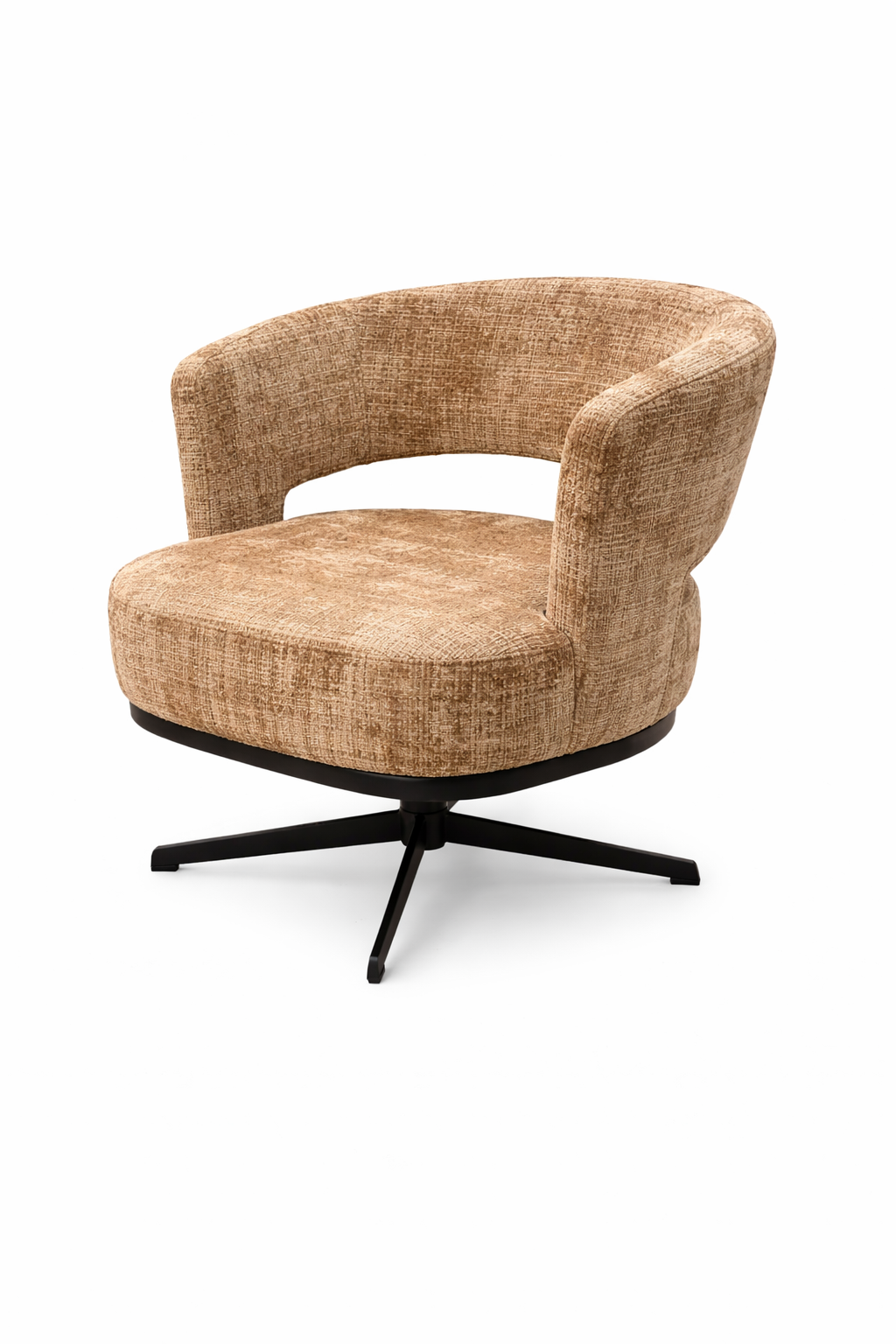 Stoel Brace cinnamon – Draaibare Eetkamerstoel