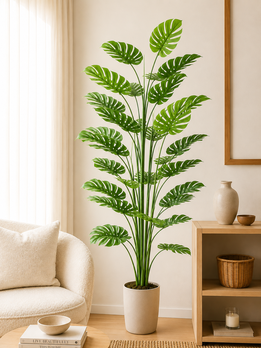Monstera kunstplant 160 cm – Tropisch Zuid-Amerika