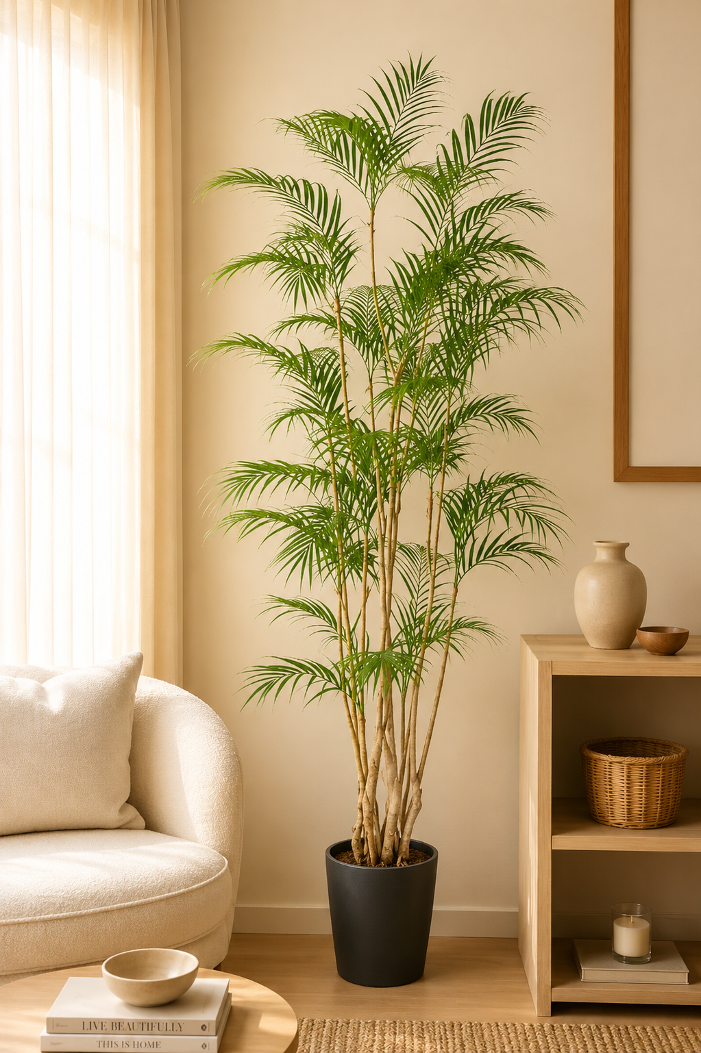 Tropische Areca palm kunstplant 180 cm