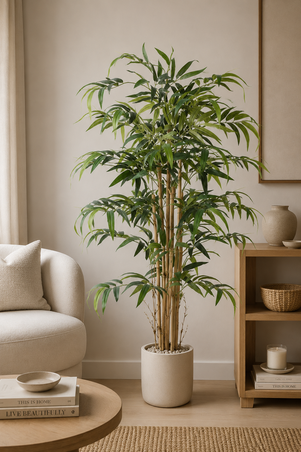 Bamboe Japanese kunstplant 140cm