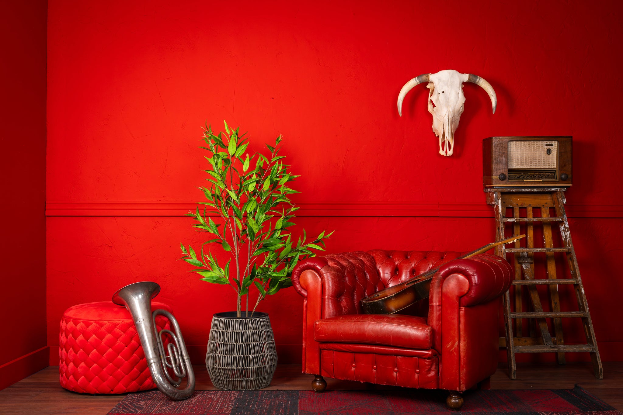 Eucalyptus kunstplant Deluxe 140 cm