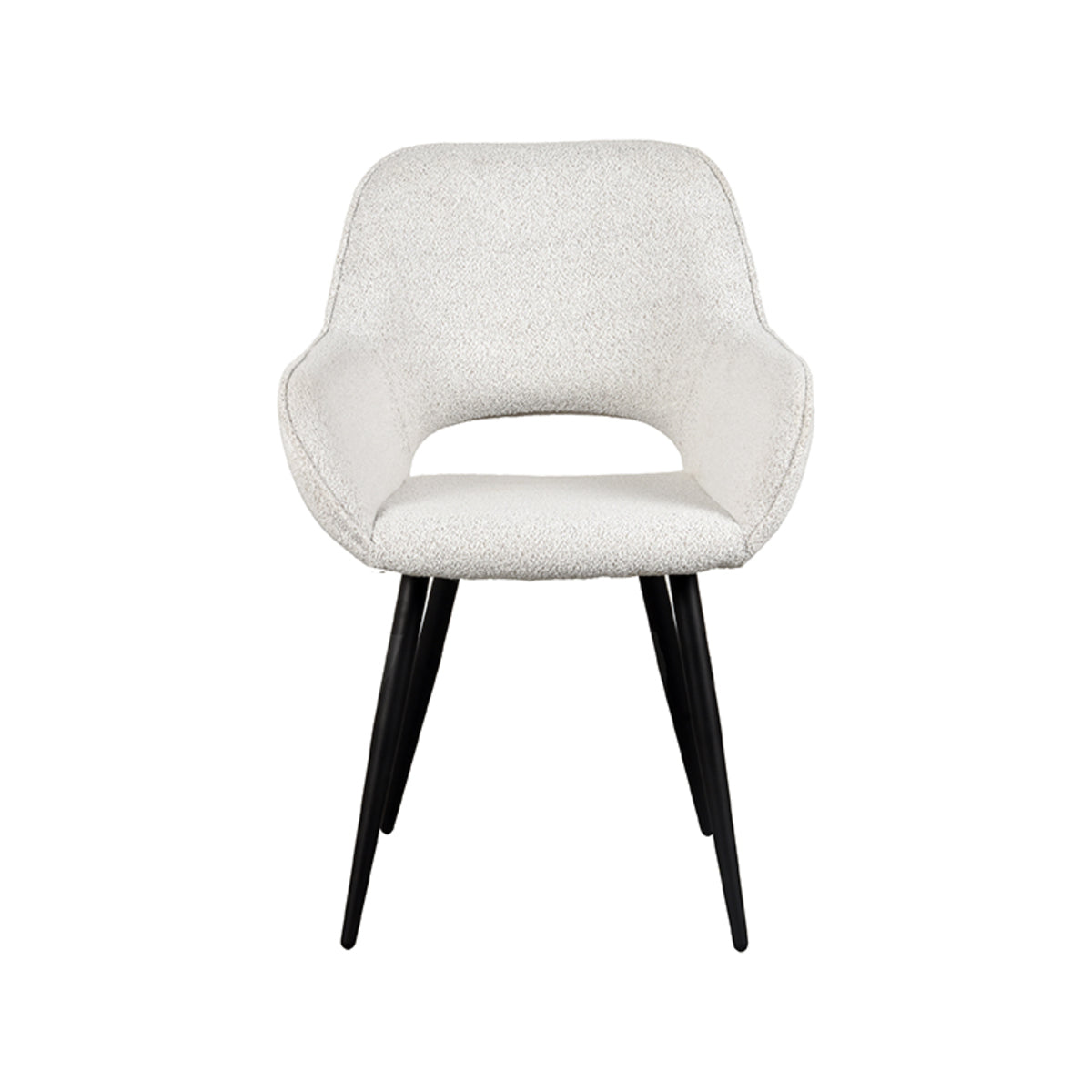 Eetkamerstoel Fer - Crème - Boucle