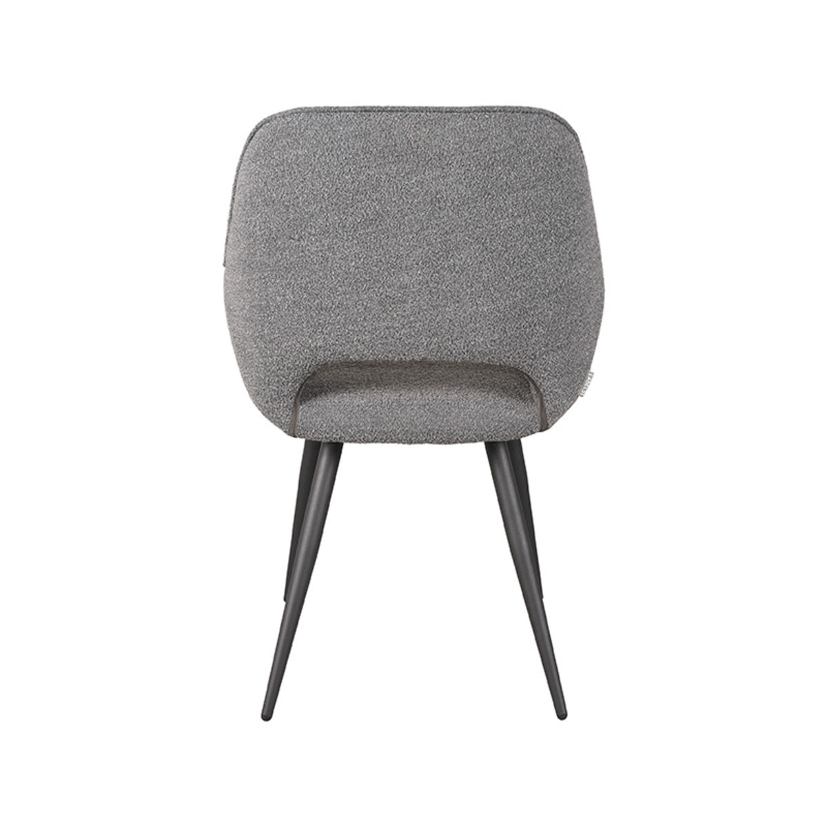 Eetkamerstoel Fer - Grijs - Boucle