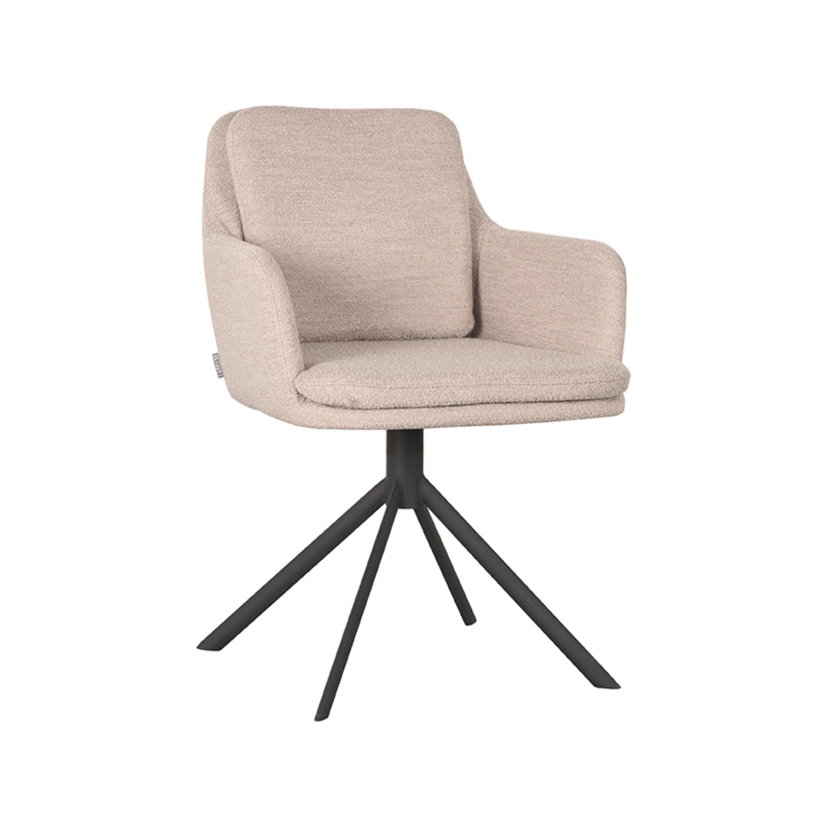 Eetkamerstoel Joy - Naturel - Boucle