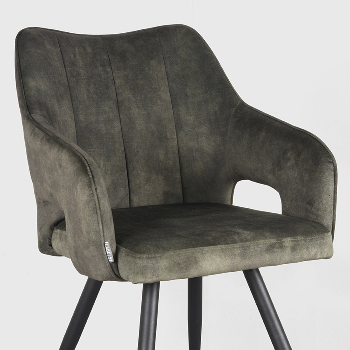 Eetkamerstoel Noud - Hunter - Velours