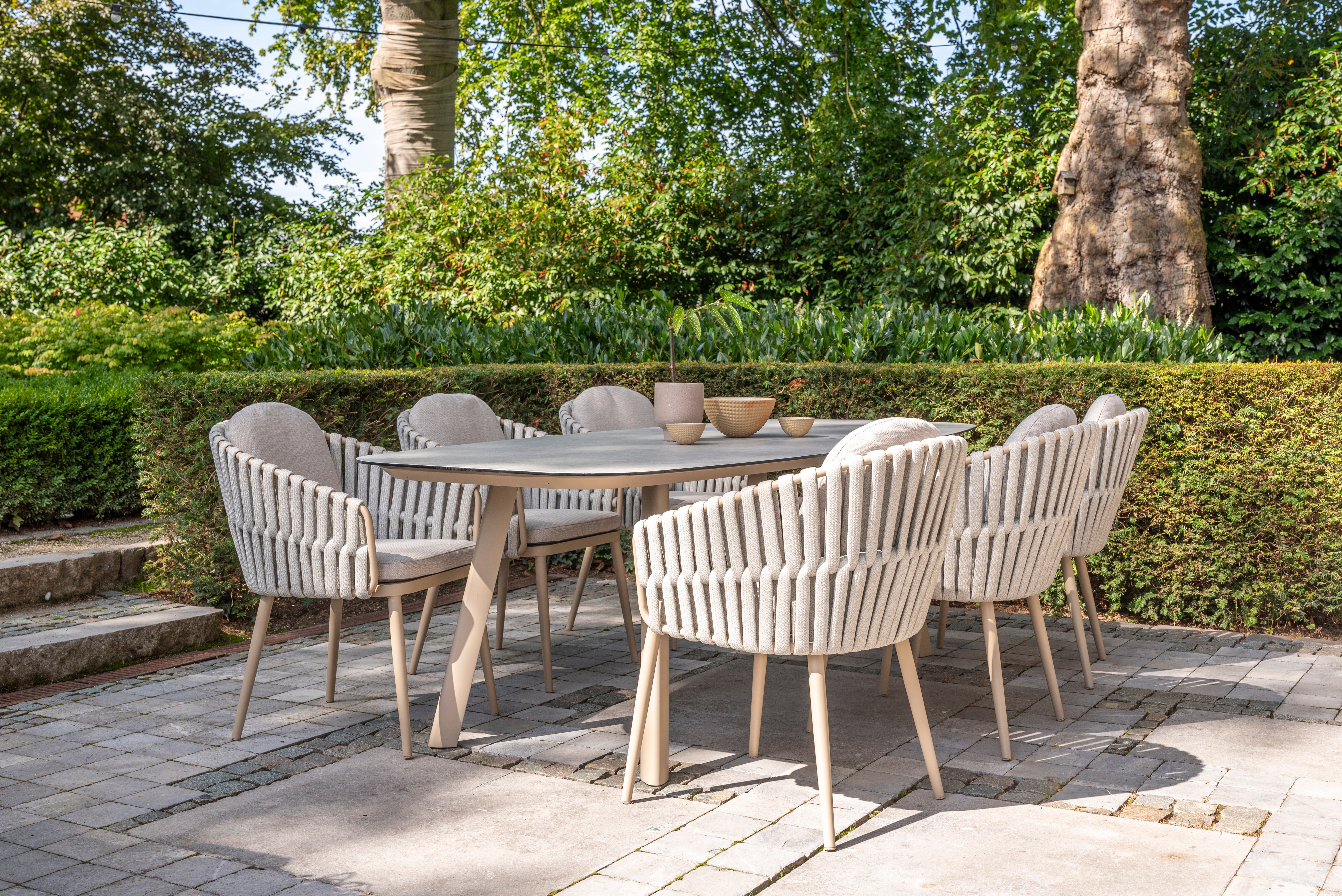 4Seasons Outdoor - Eva Tuinset 7-delig Manolo