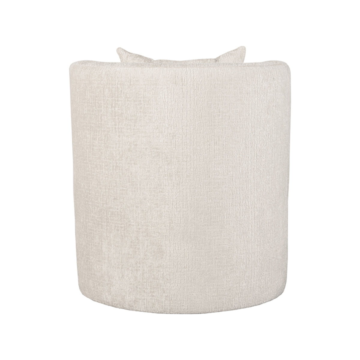 Fauteuil Evy - Naturel - Fluweel