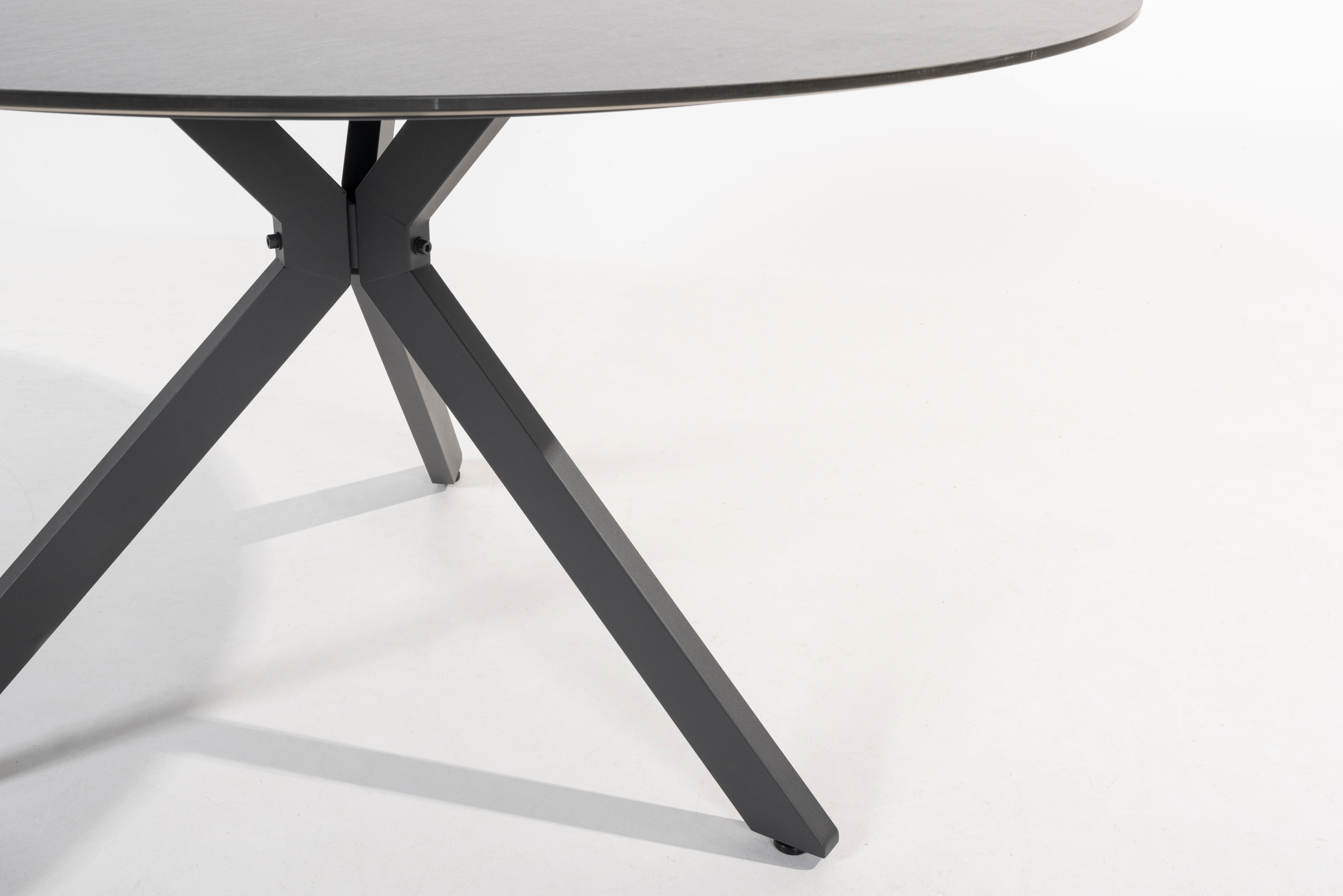 4 seasons outdoor - Locarno Tuintafel HPL Rond 130cm