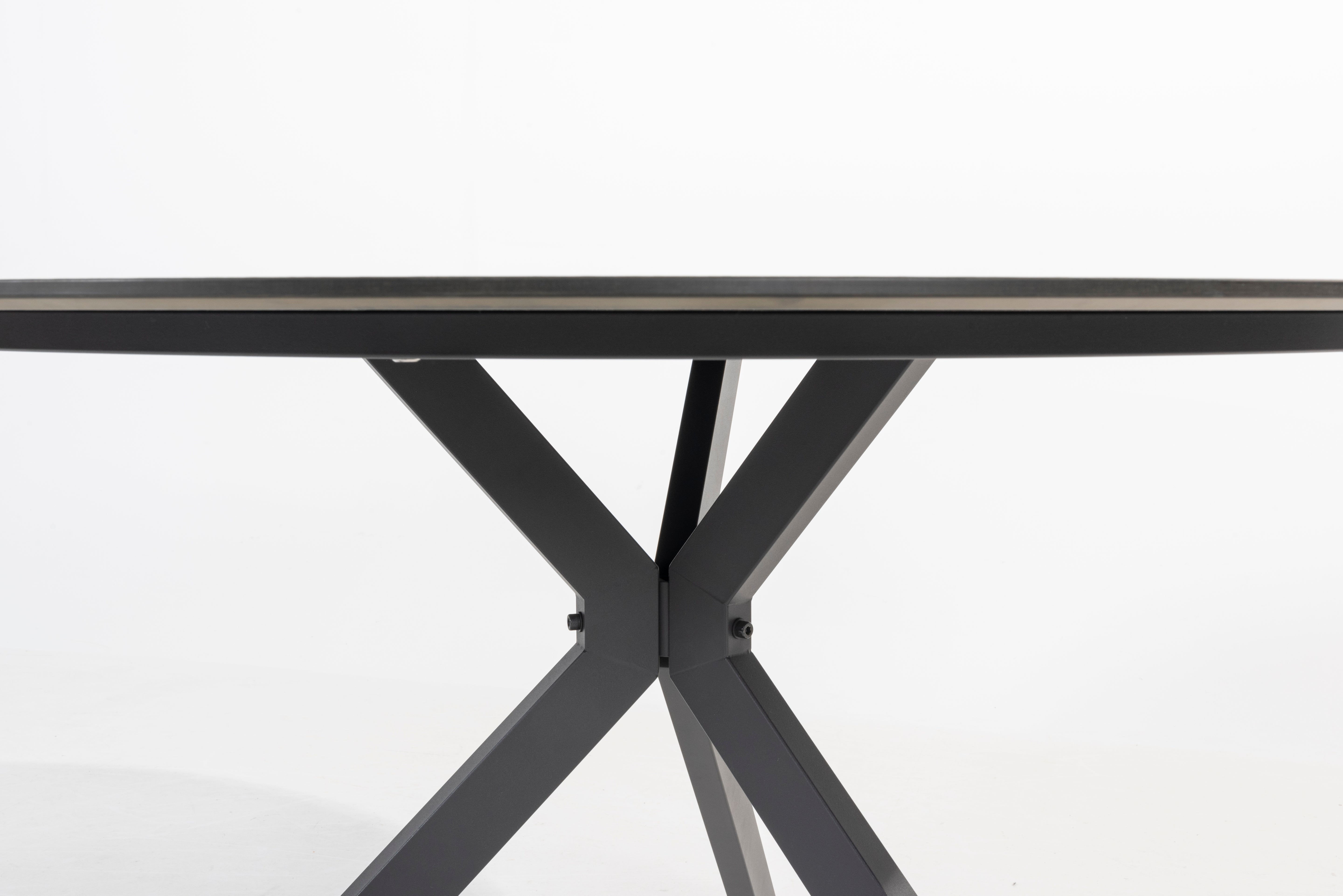 4 seasons outdoor - Locarno Tuintafel HPL Rond 130cm