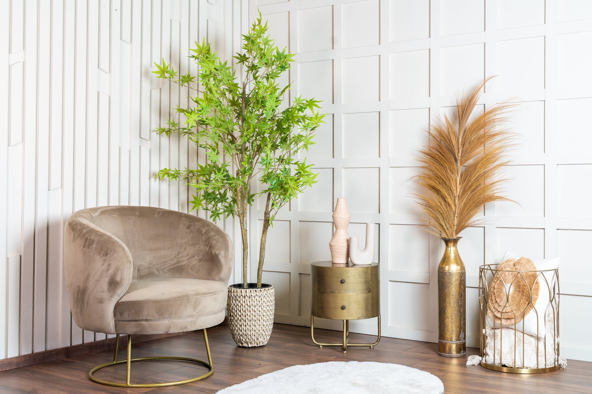 Kunstplant groene Esdoorn 180cm