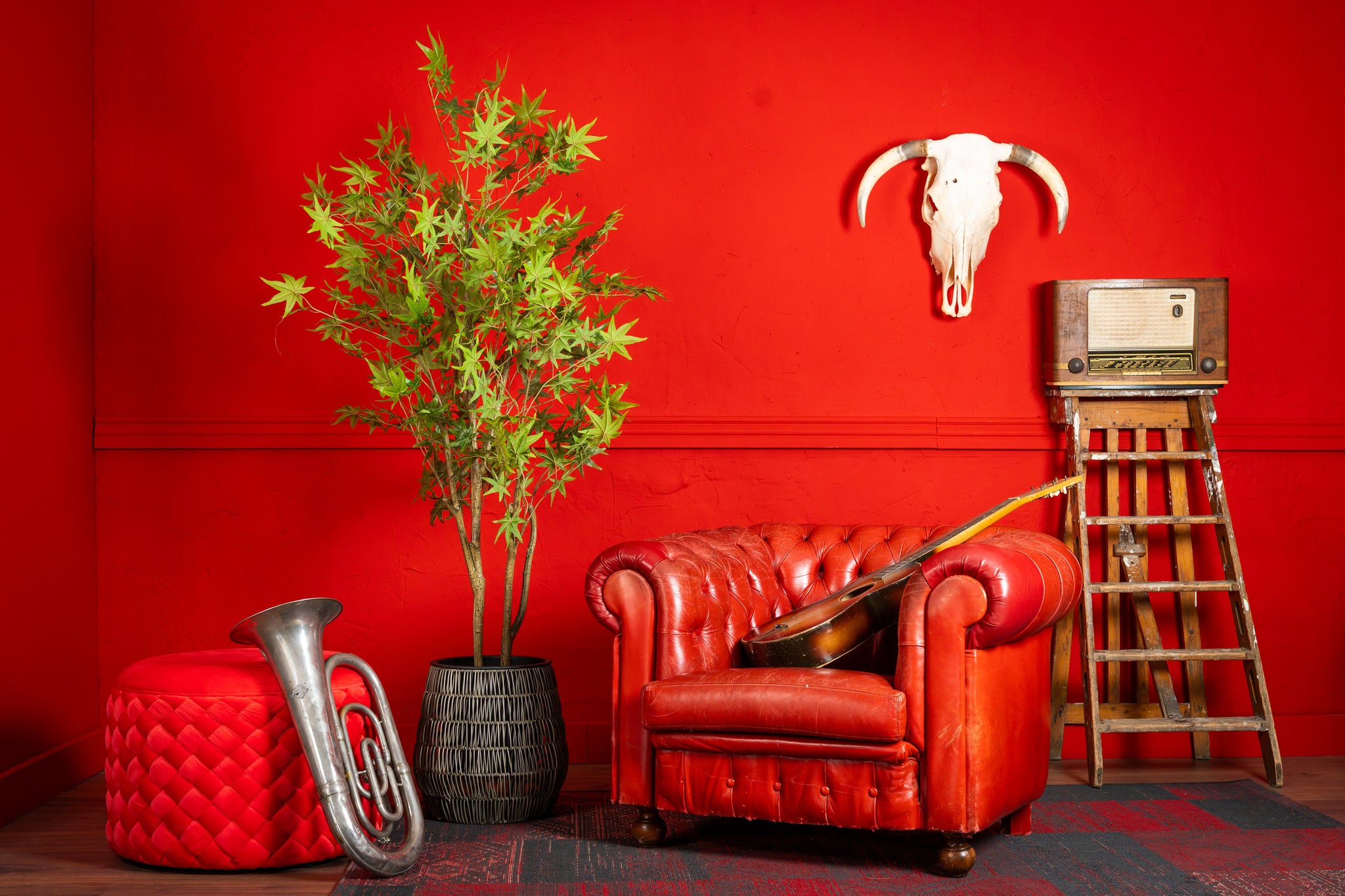 Kunstplant groene Esdoorn 180cm