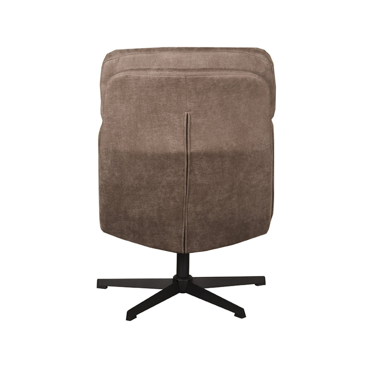 Relaxfauteuil Alvar - Taupe - Micro suede