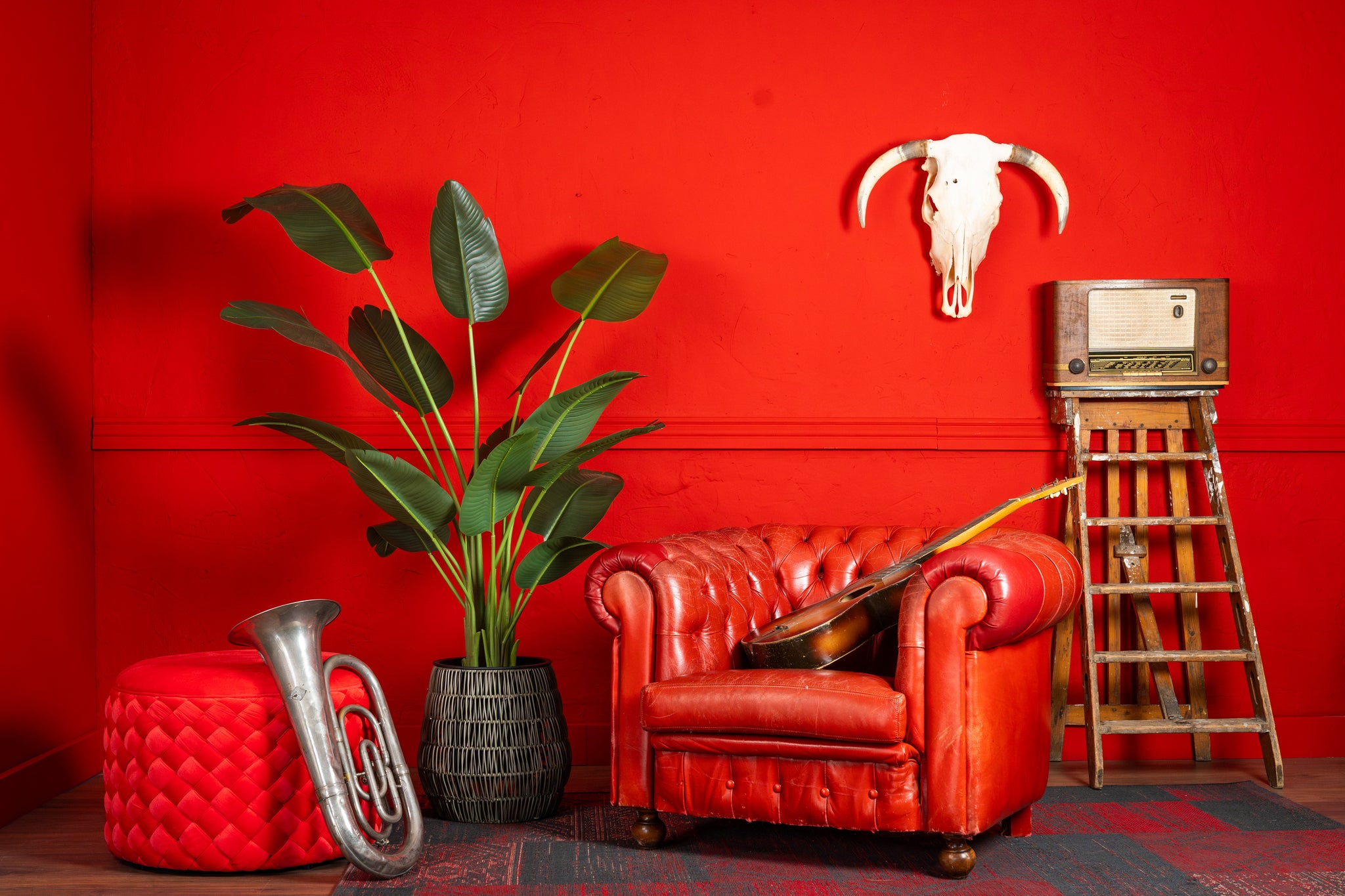 Kunstplant Strelitzia 180 cm real touch