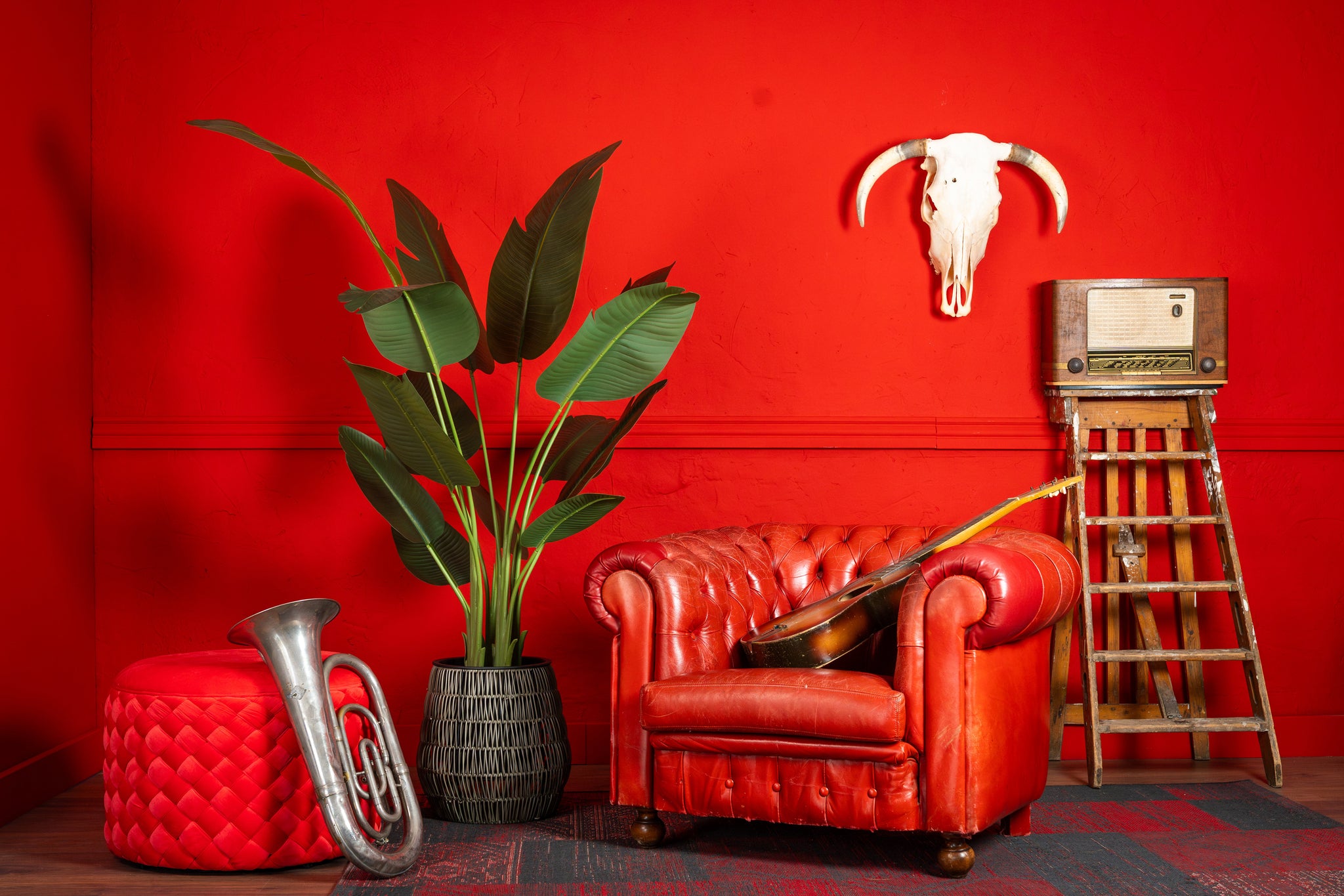 Kunstplant Strelitzia 200 cm real touch