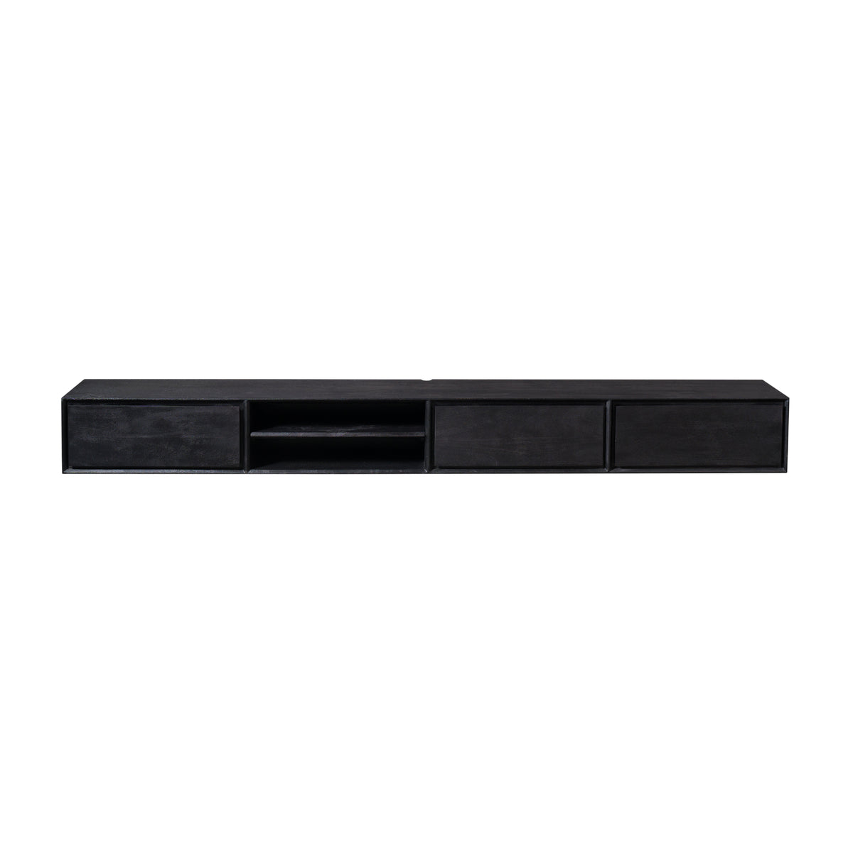Zwevend tv meubel Ambiance Black | 240 cm