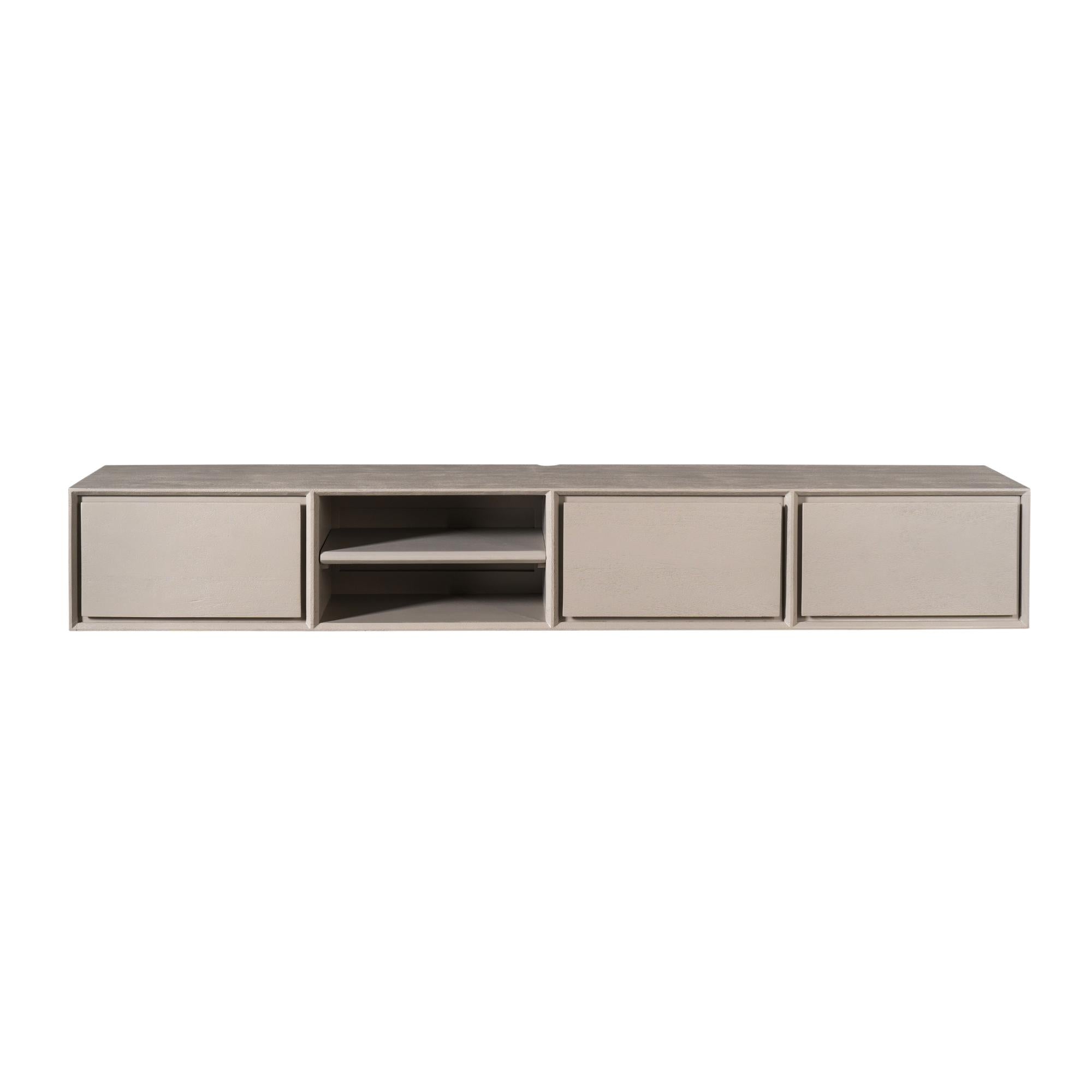 Zwevend tv meubel Ambiance Taupe | 200 cm