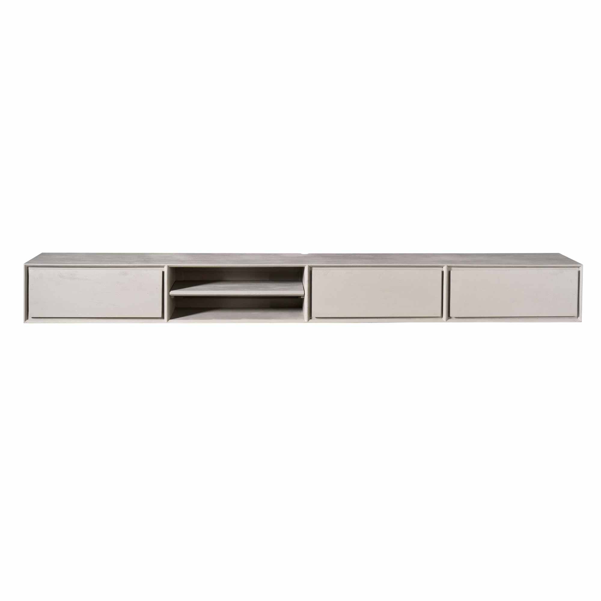 Zwevend tv meubel Ambiance Taupe | 200 cm