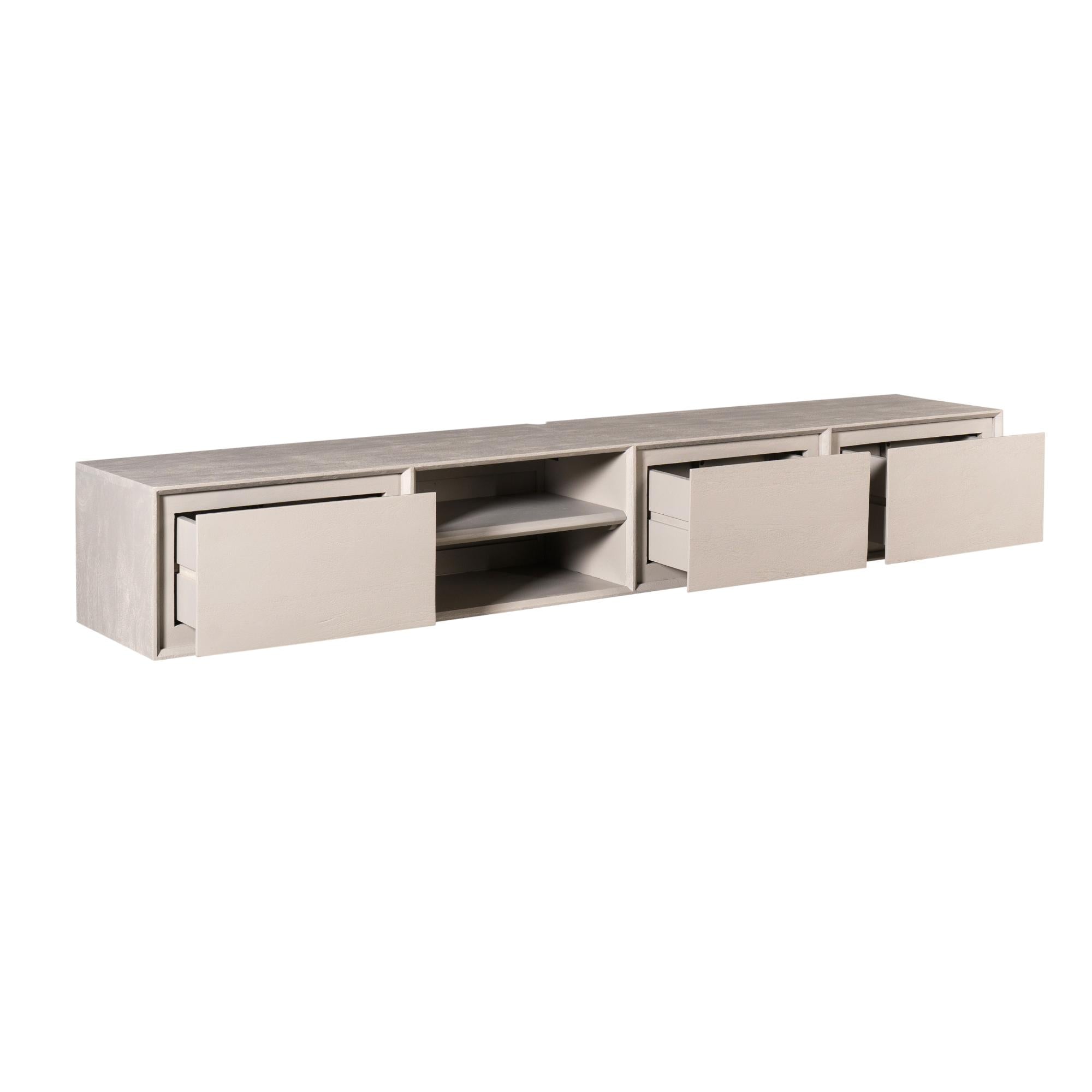Zwevend tv meubel Ambiance Taupe | 200 cm