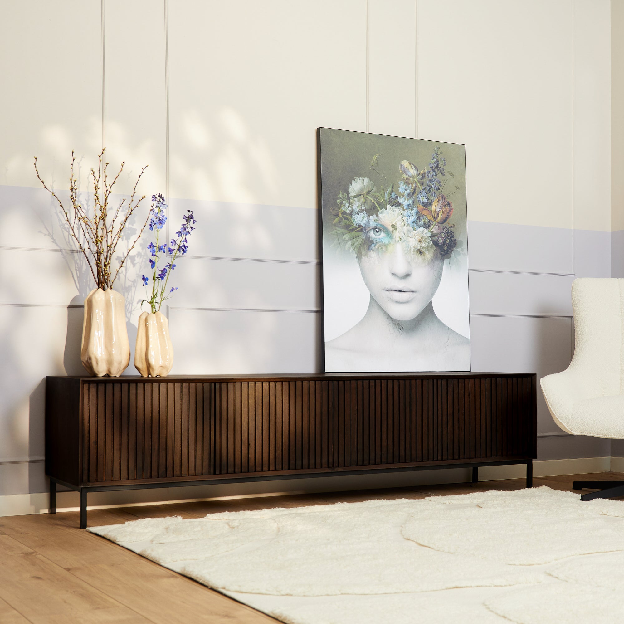 Tv meubel Madison Brown | 210 cm