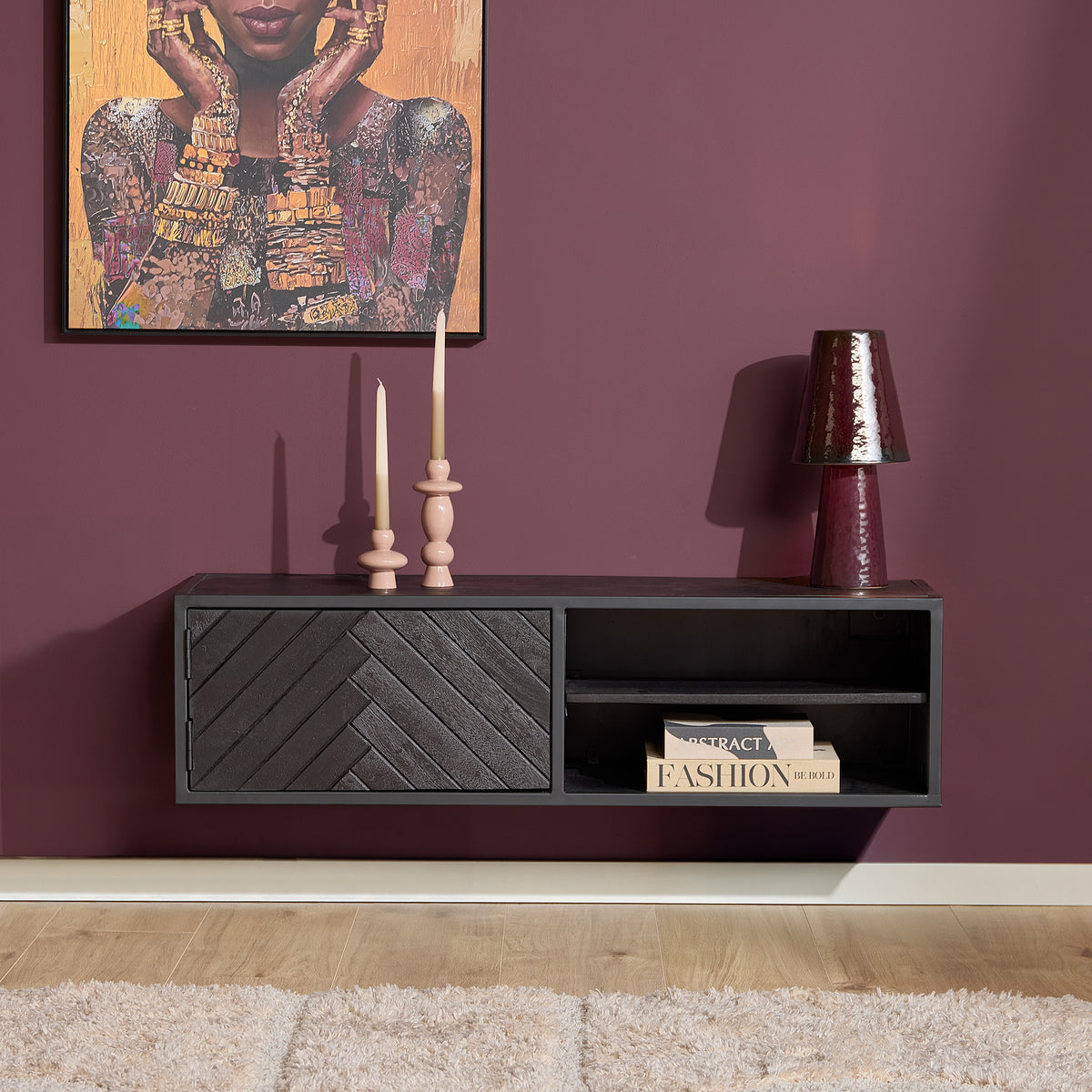 Zwevend tv meubel New York | 120 cm