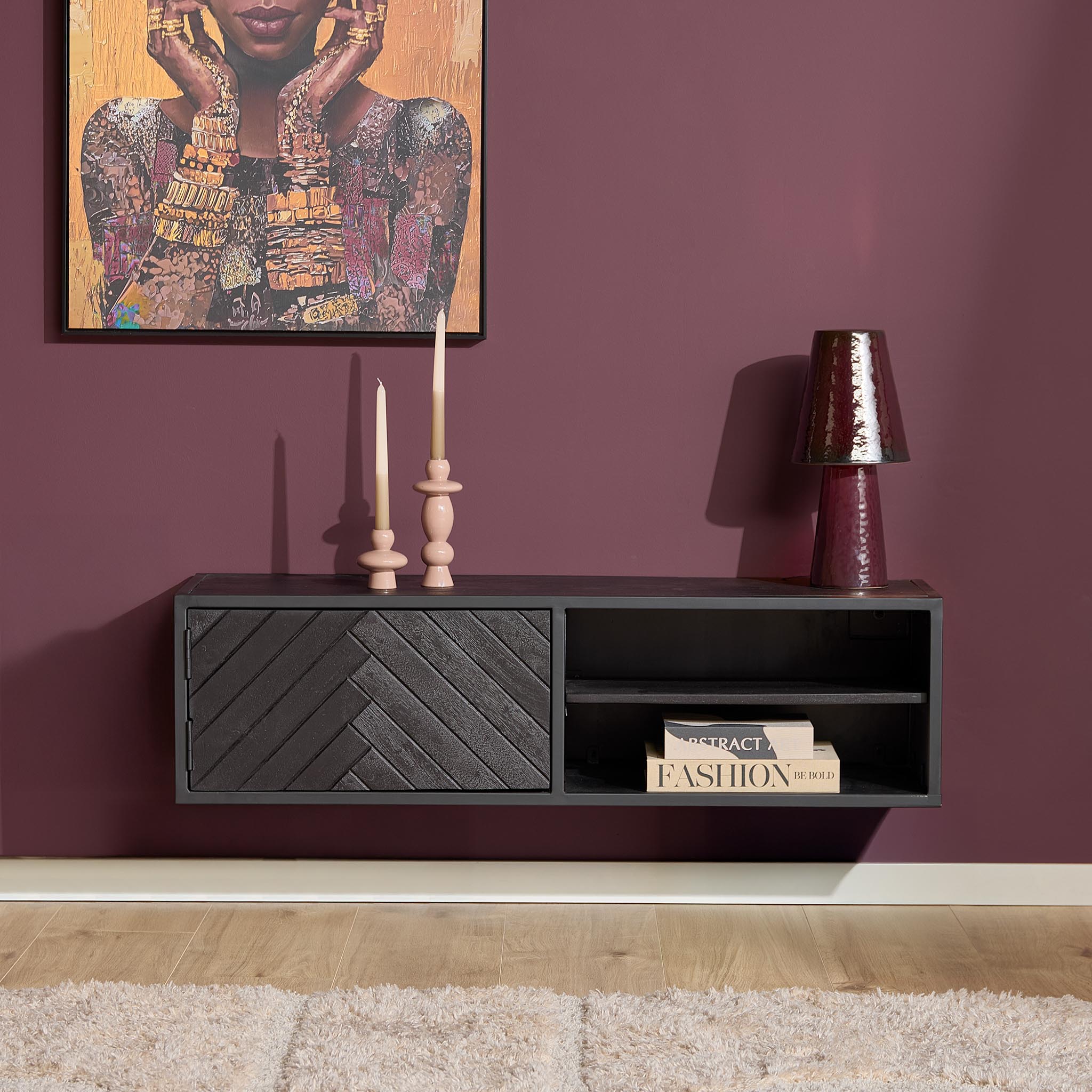 Zwevend tv meubel New York | 120 cm