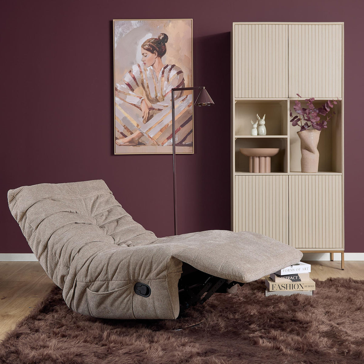 Relaxfauteuil Zen | Taupe