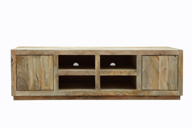 Tv-meubel Cannes – 180 cm – Naturel – Mangohout