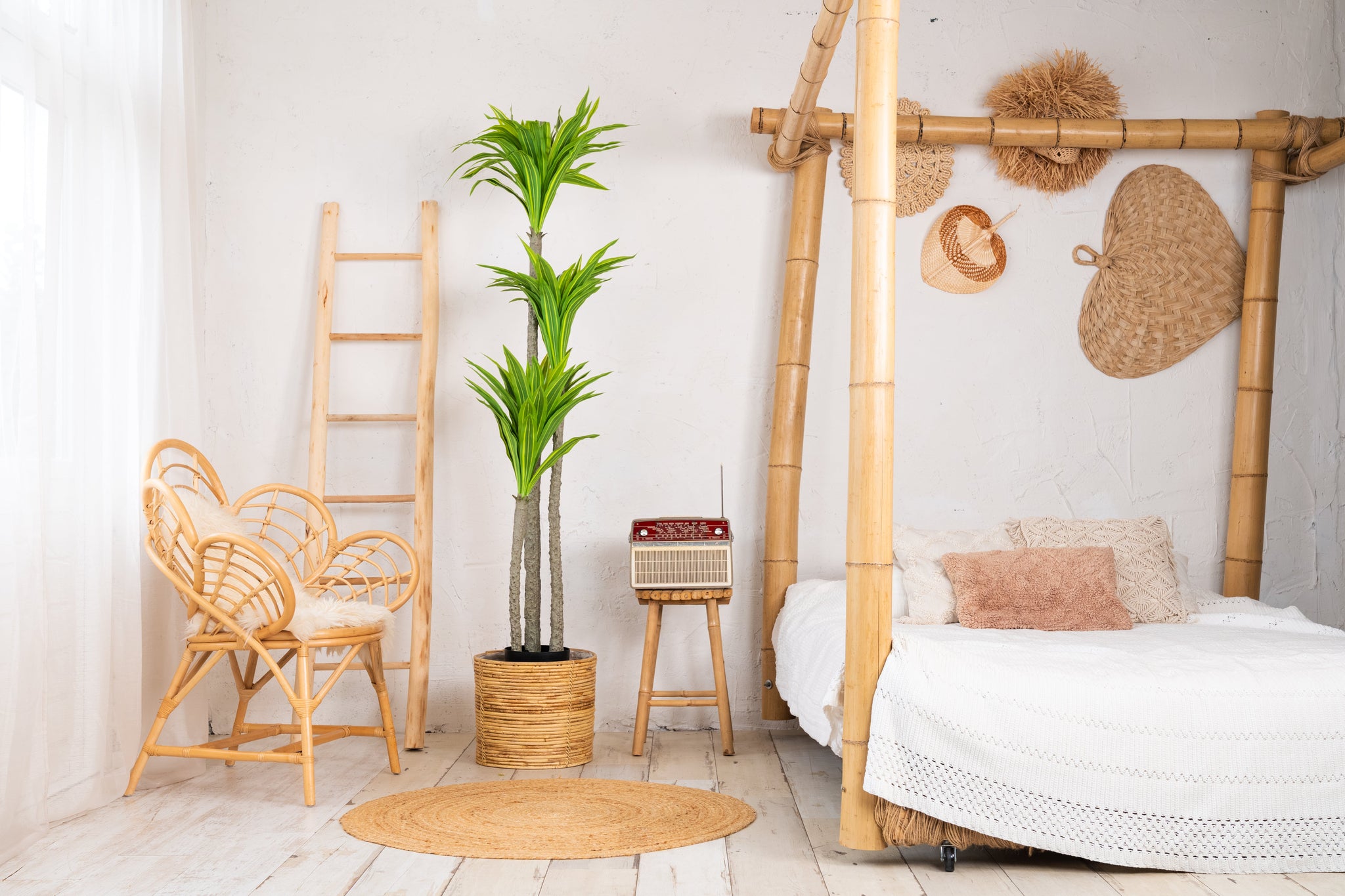 Kunstplant Yucca 170 cm - Robuuste uitstraling