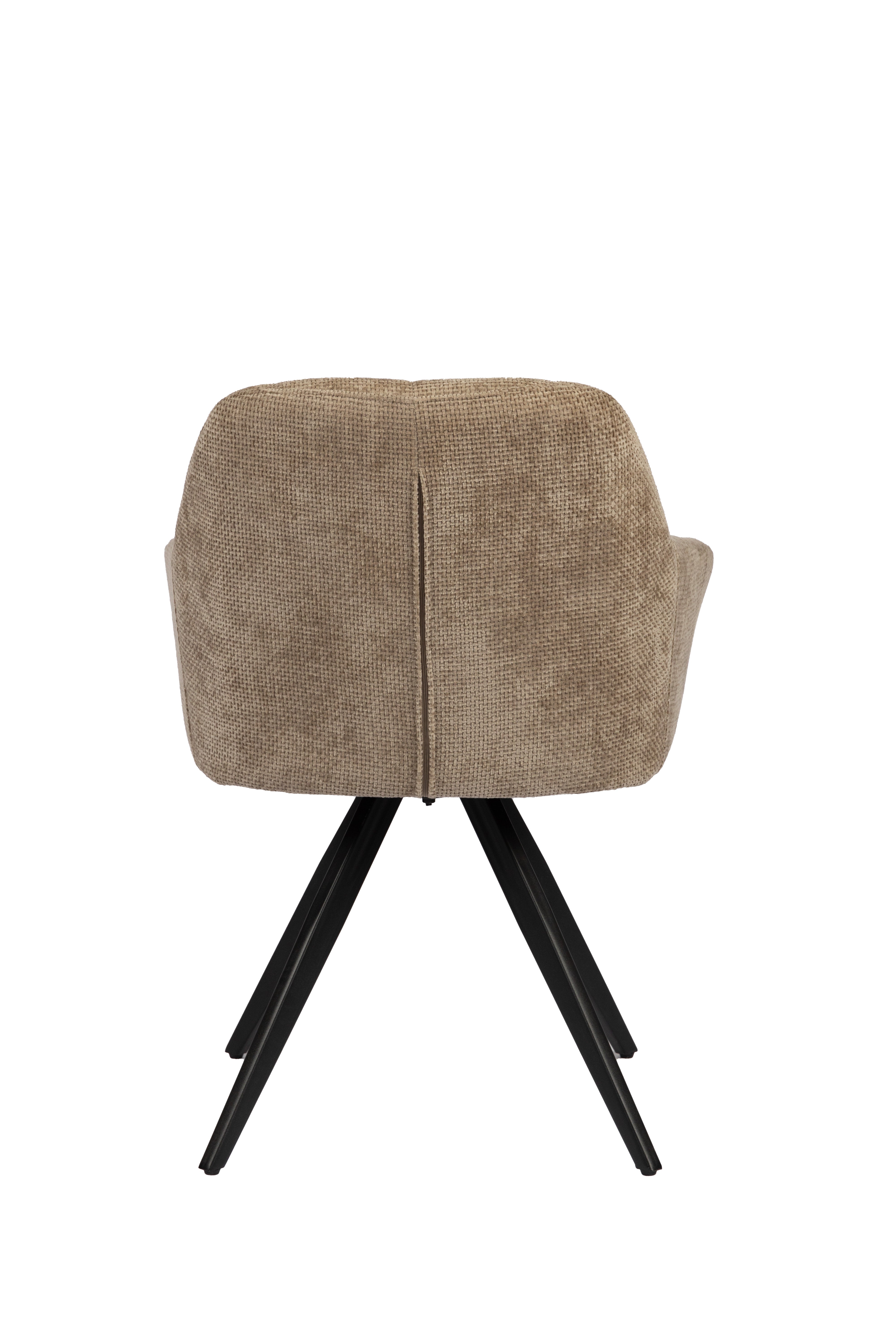 Stoel Beauty Taupe – Draaibare Eetkamerstoel