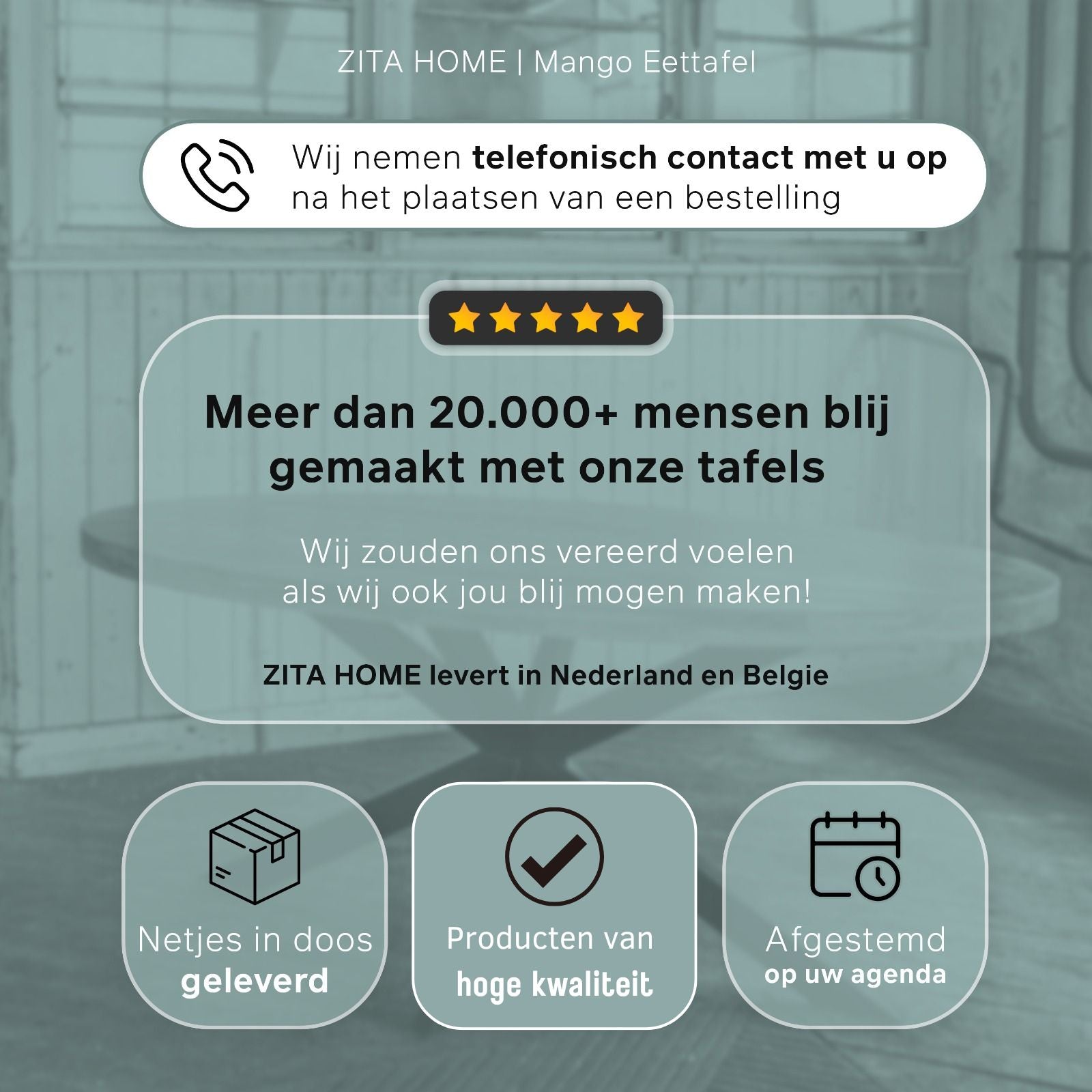 Onderstel Matrix Tafelpoot Zwart rond - Metaal