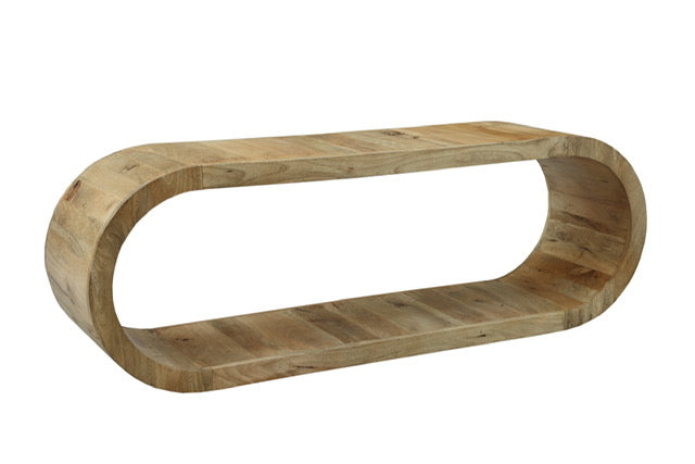 Tv-meubel Elegance – 145 cm – Naturel – Mangohout