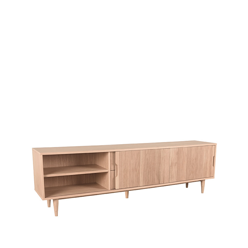 Tv-Meubel Jule - Naturel - eikenfineer - 200cm
