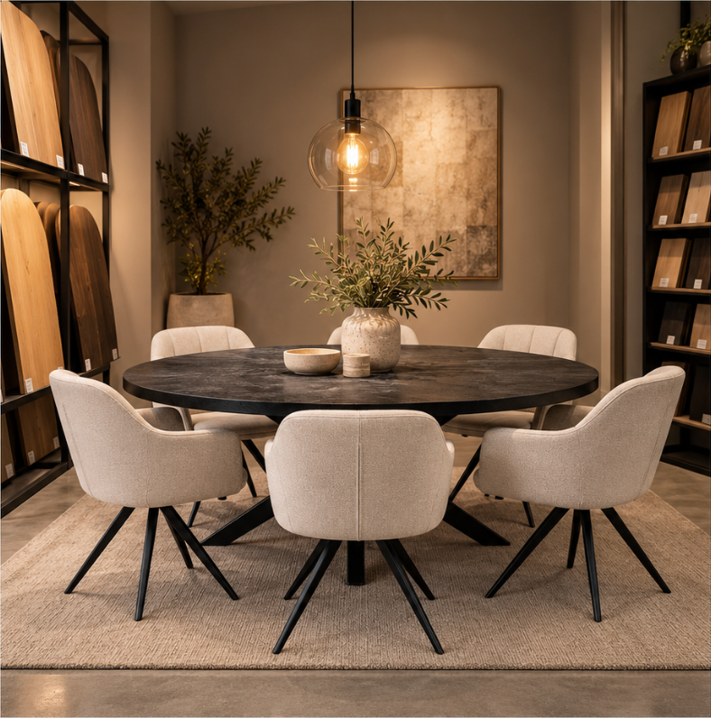 Ontdek de showroom van ZitaHome: Jouw ideale eettafel/tuinmeubel in het echt bekijken