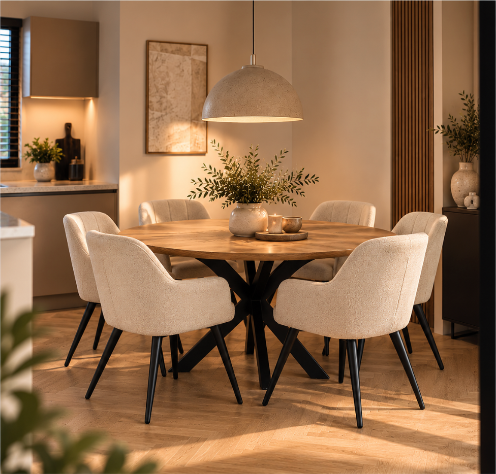 Hoeveel ruimte moet je om de eettafel houden? Alle vragen op een rij