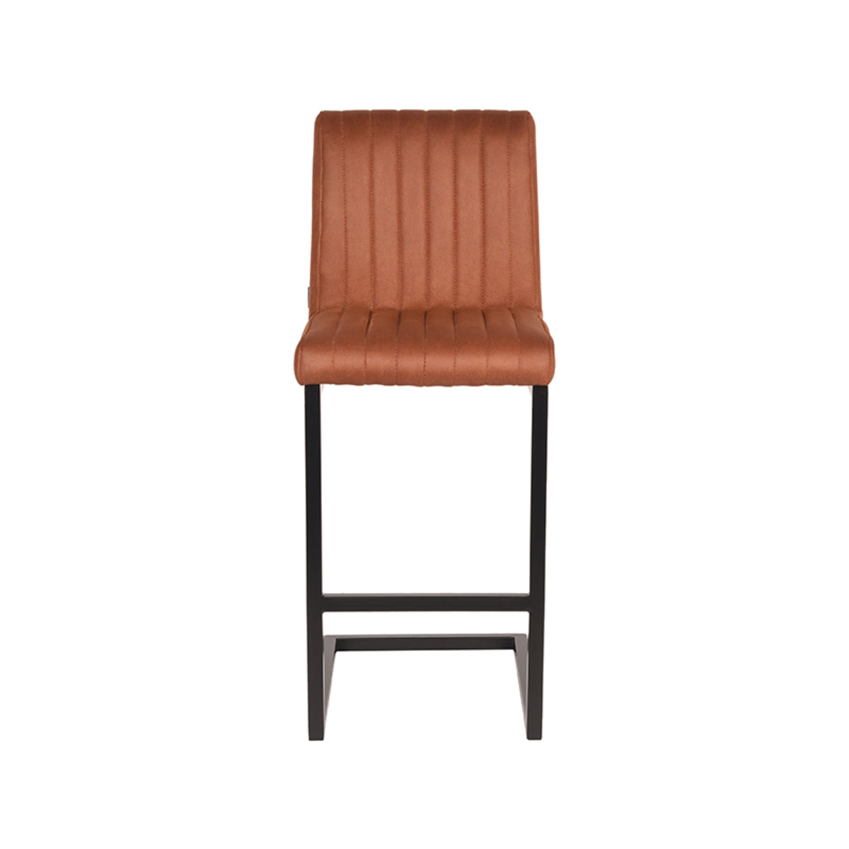 Barkruk Milo - Cognac - Microfiber