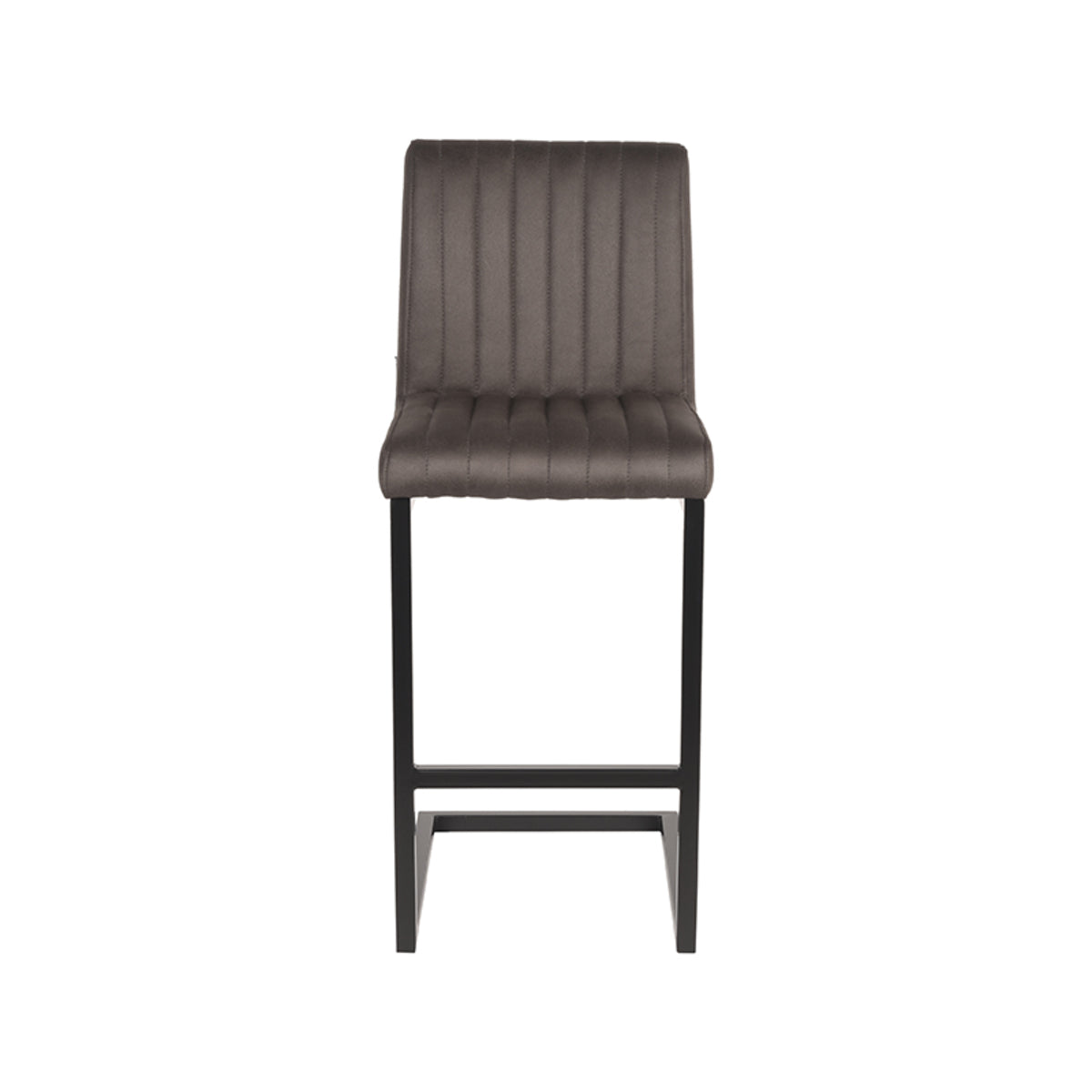 Barkruk Milo - Antraciet - Microfiber