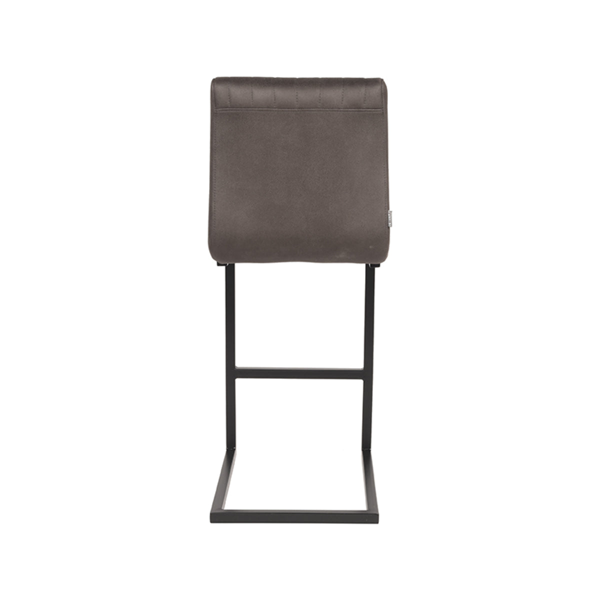 Barkruk Milo - Antraciet - Microfiber